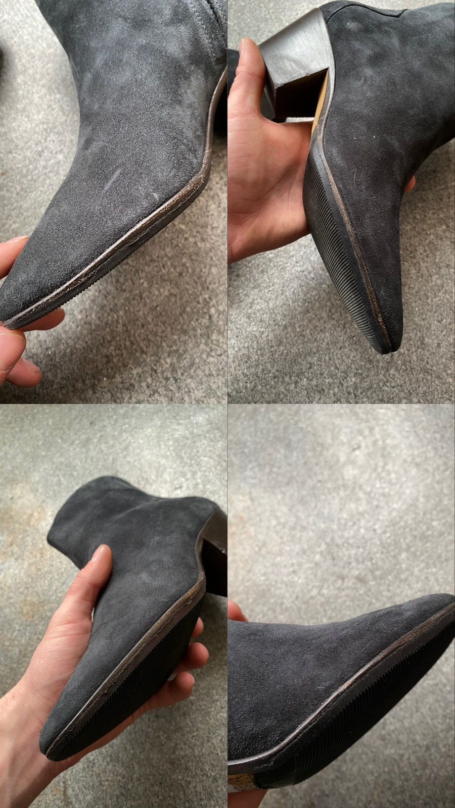 Isabel Marant × Isabel Marant Etoile × Vintage Isabel Marant Dacken $660 Suede Heel Western Cowboy Boots Size US 8 / IT 38 - 14 Thumbnail
