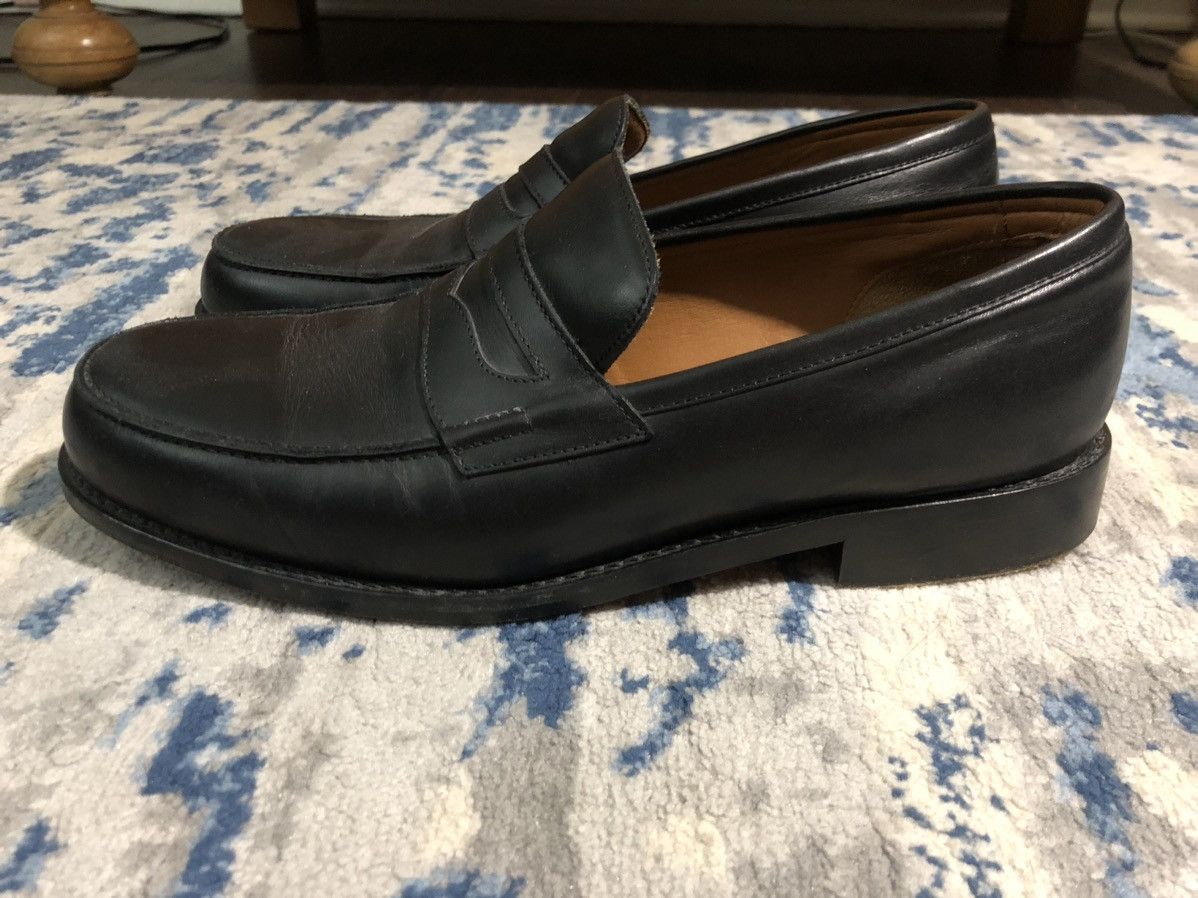 image of J M Weston x Rockport Vintage Jm Weston Style Black Loafers, Men's (Size 10)