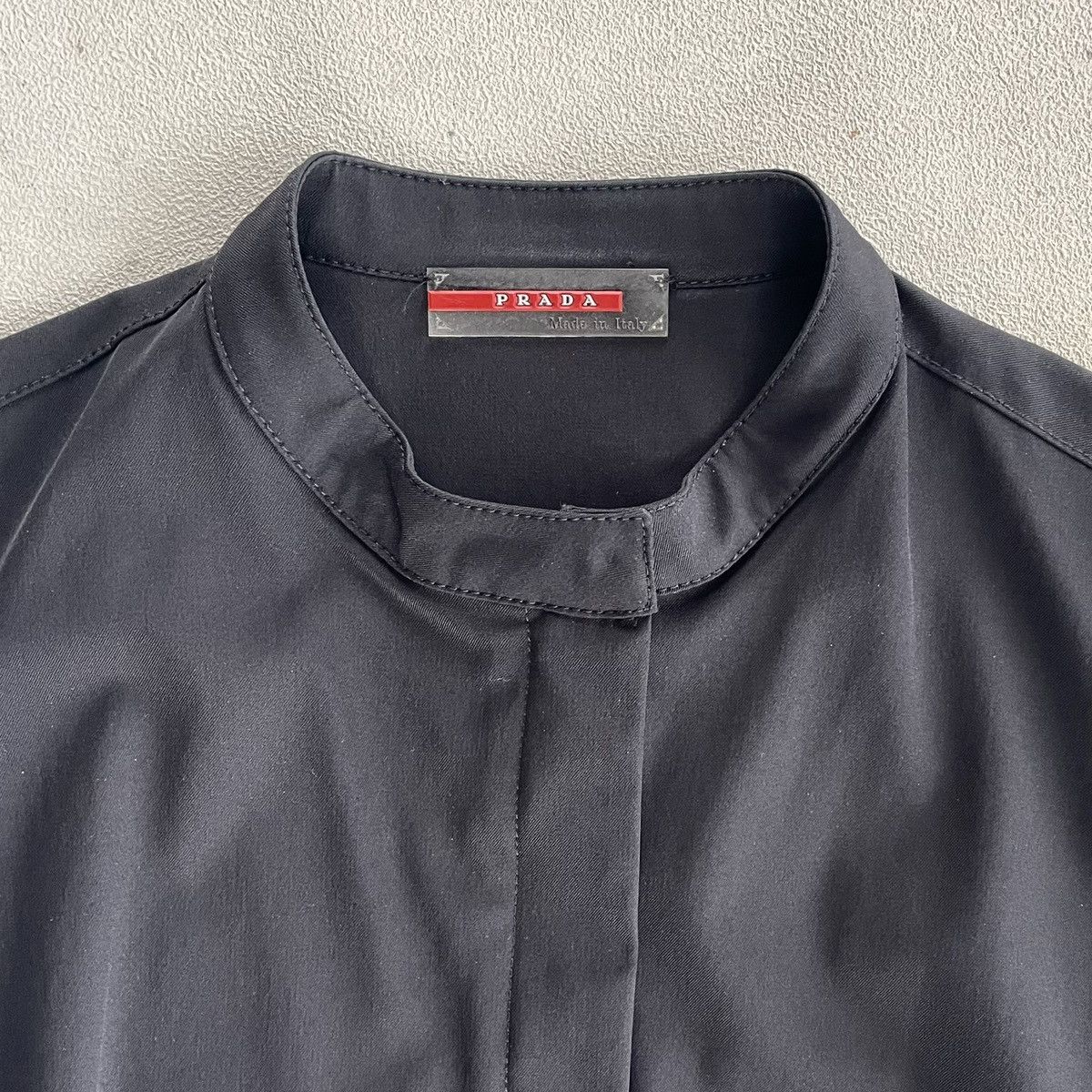 Prada SS99 Nylon Zip-Up Top Size L / US 10 / IT 46 - 4 Thumbnail