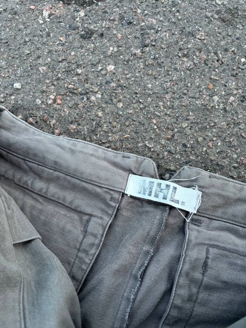Japanese Brand × Margaret Howell × Vintage Vintage Y2K MHL Margaret Howell Double Pocket MIDI Skirts Size 26" / US 2 / IT 38 - 5 Thumbnail