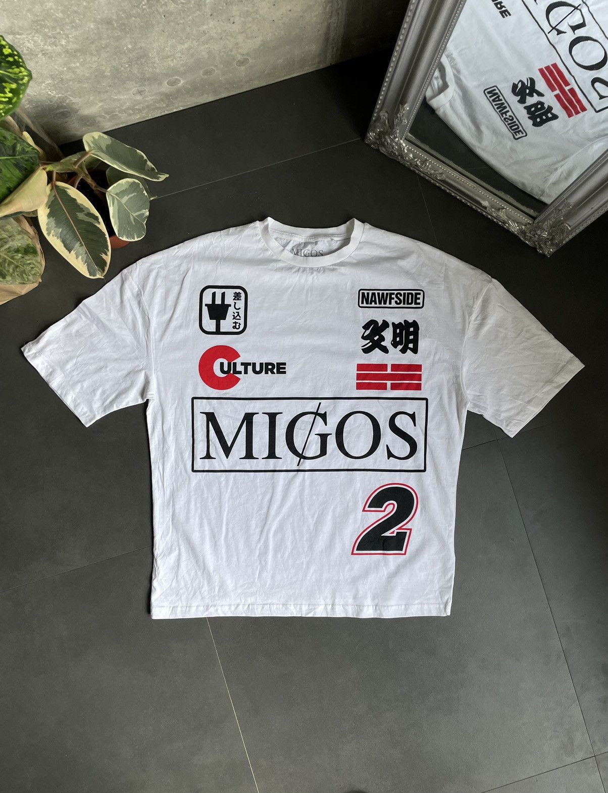 Band Tees Migos Culture Nawfside Tee 2 y2k Size US M / EU 48-50 / 2 - 4 Thumbnail