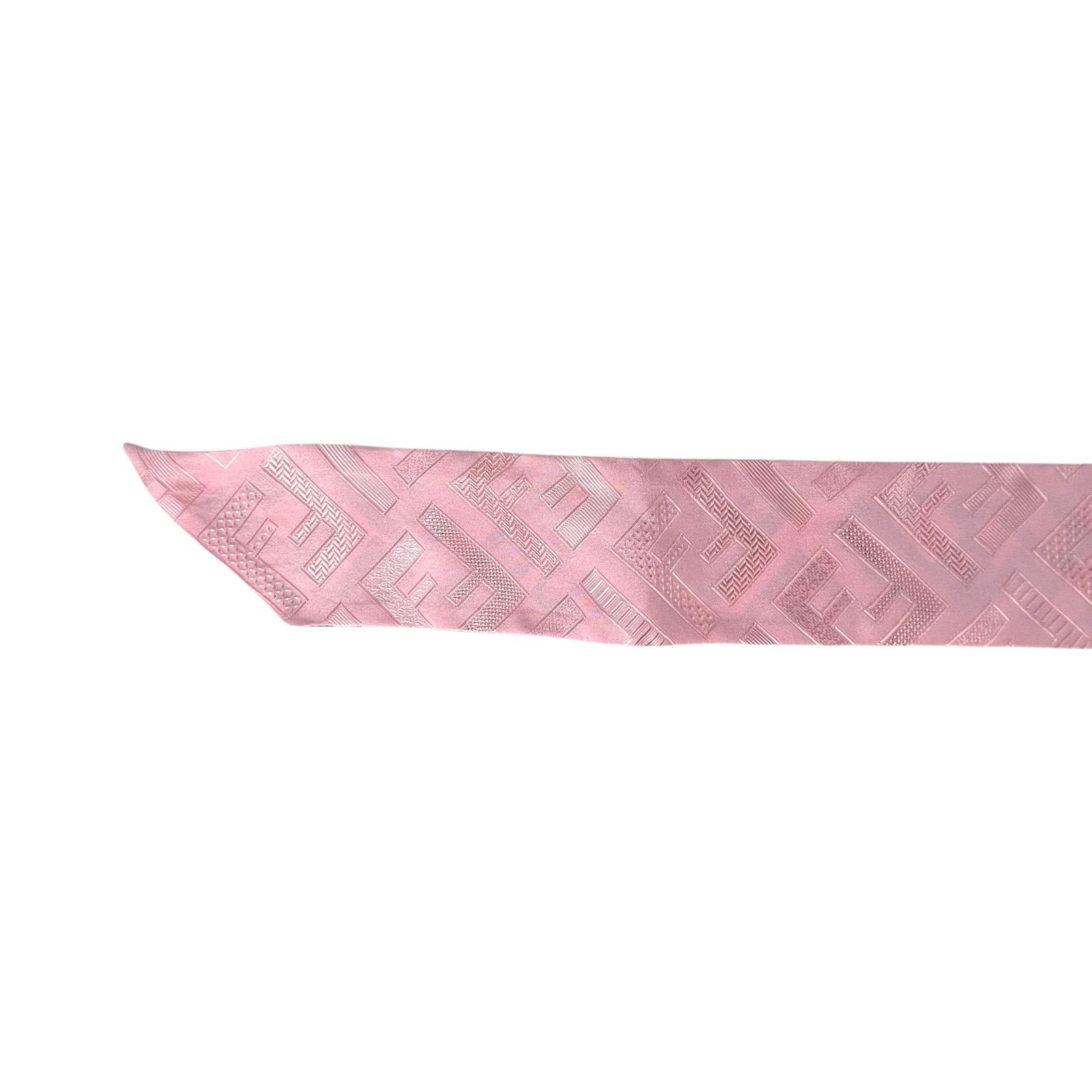 Fendi Fendi Zucca Pink Twilly Size ONE SIZE - 8 Thumbnail