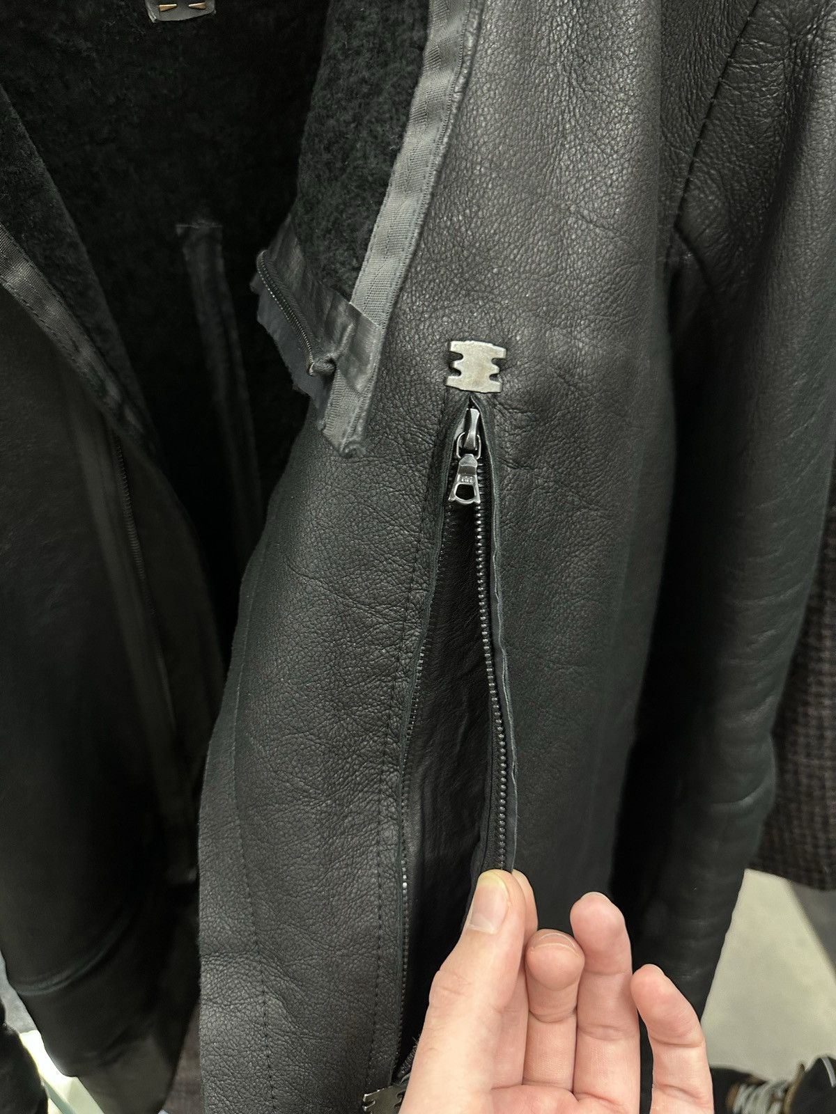 BNWT! Isaac Sellam Experience Lamb Leather Ambilavant Jacket