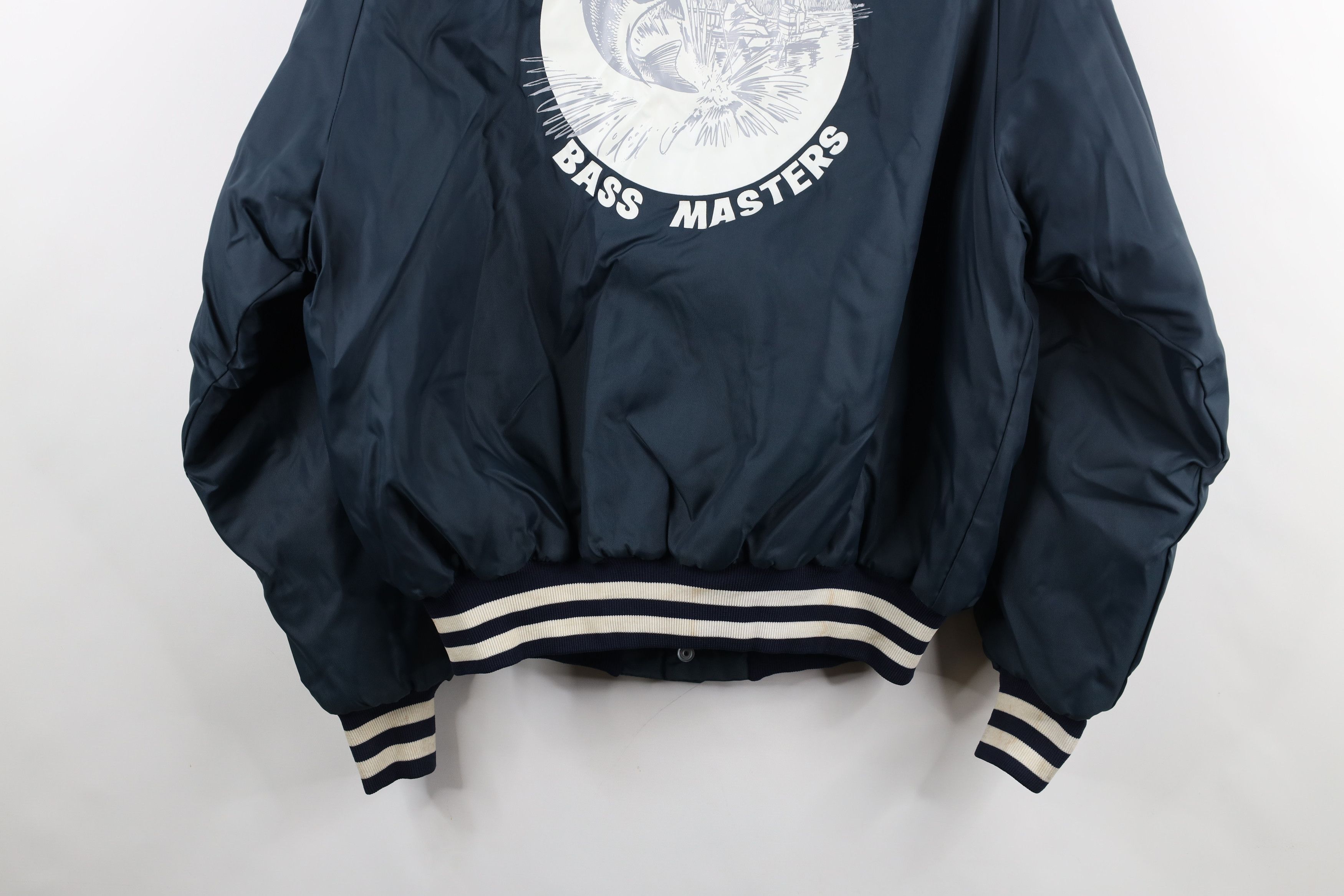 Vintage Vintage 80s 90s Northwestern Ohio Bass Masters Jacket Size US L / EU 52-54 / 3 - 15 Thumbnail