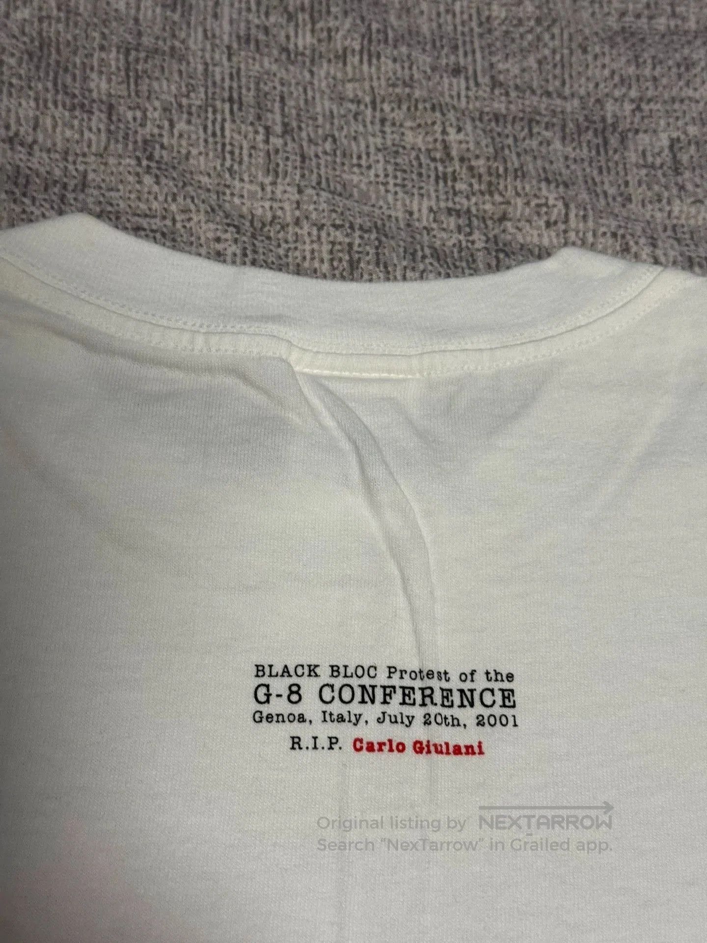 Supreme White Graphic Print Short Sleeve T. Size US M / EU 48-50 / 2 - 6 Thumbnail