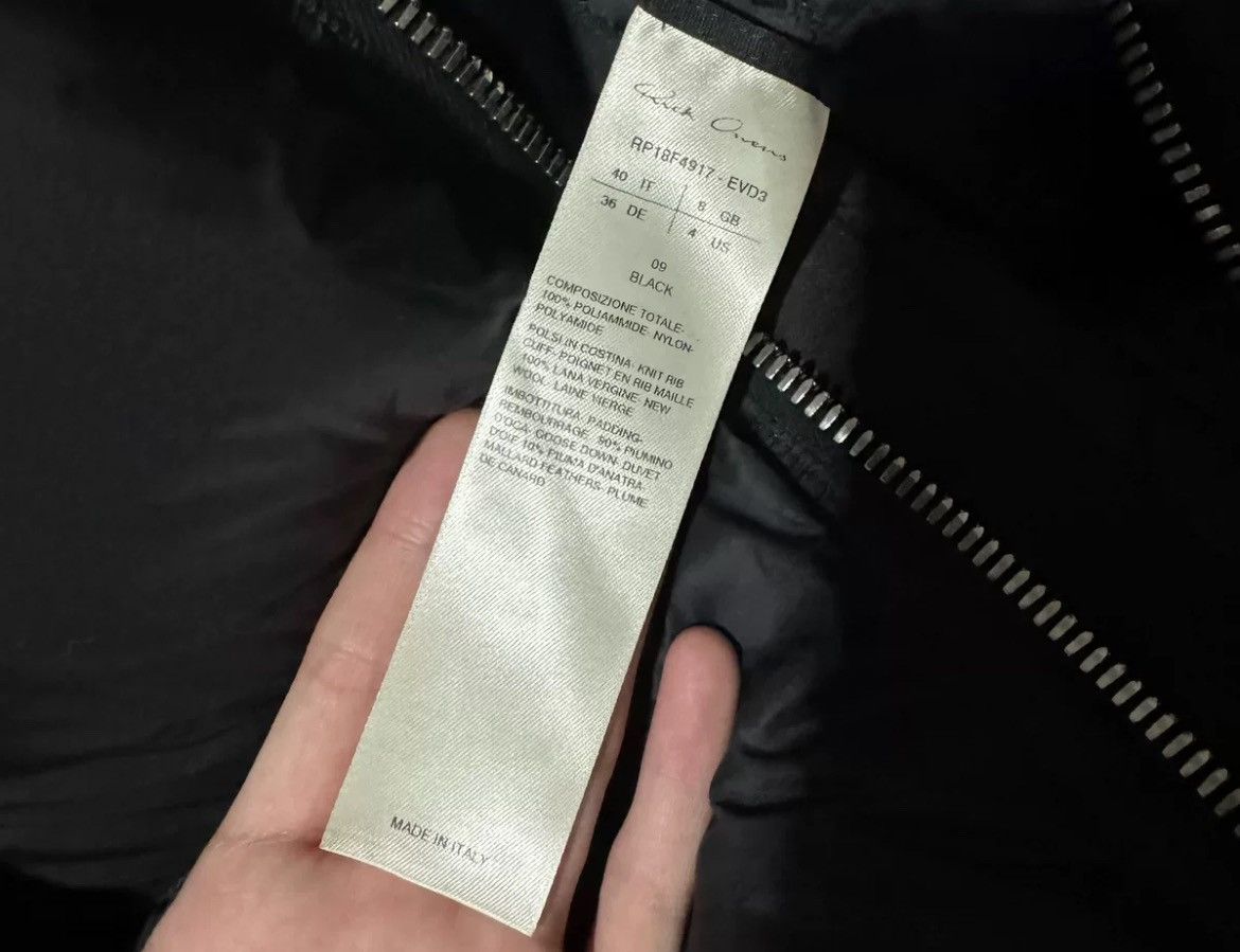 Rick Owens × Rick Owens Drkshdw Rick Owens scarf down jacket size 40 Size US M / EU 48-50 / 2 - 5 Thumbnail