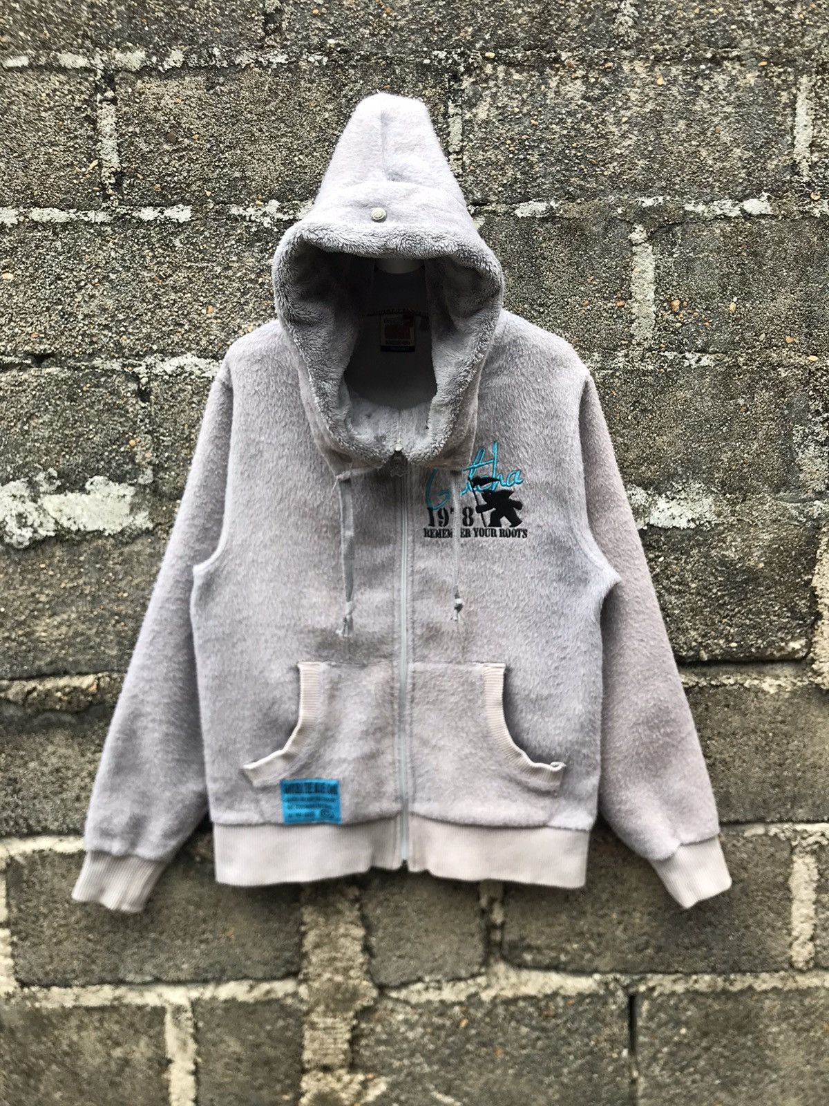 Gotcha ⚡️Surf Style Vintage Gotcha Fleece Hooded Sweater Size US M / EU 48-50 / 2 - 1 Thumbnail