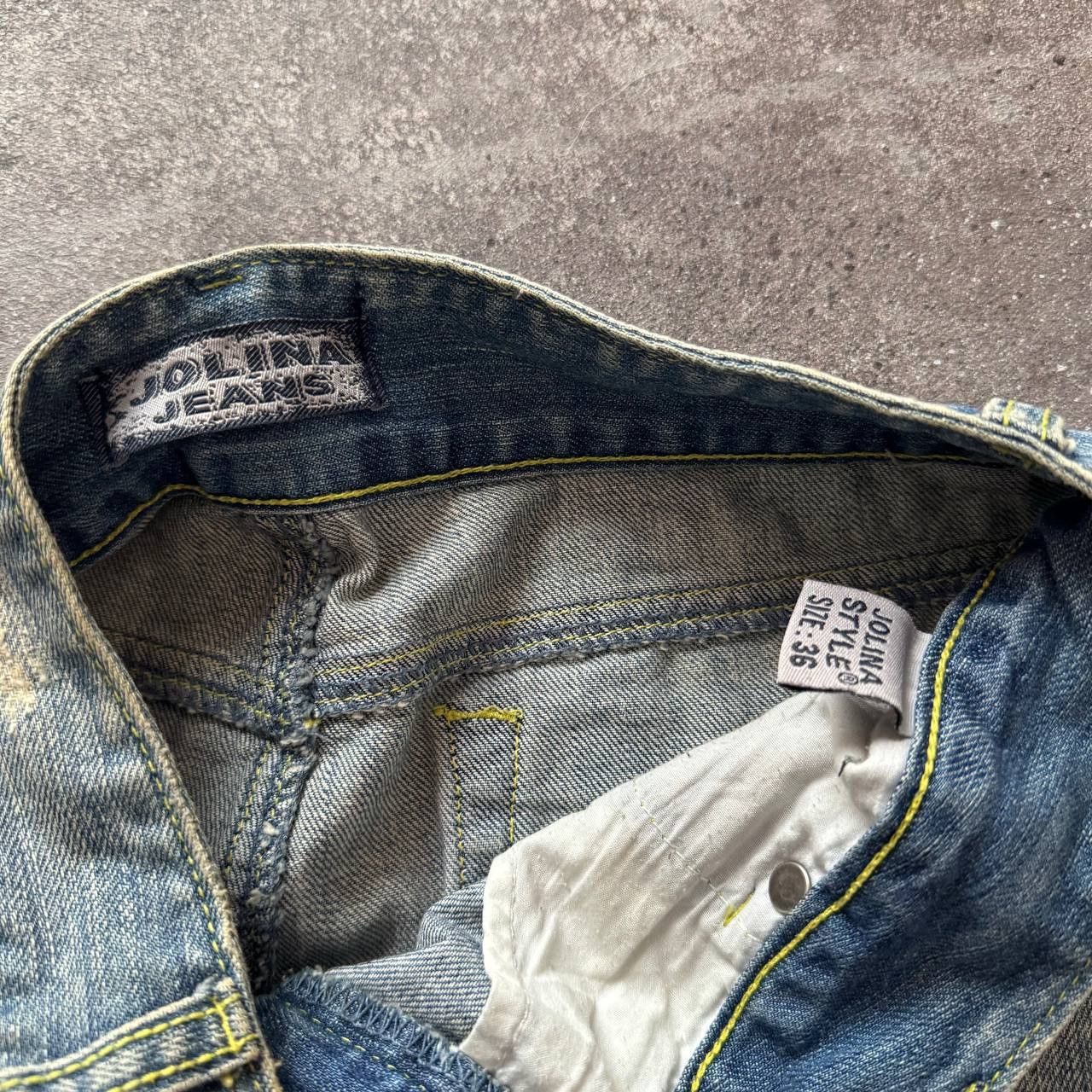 Hysteric Glamour Y2K Super Sexy Vintage Washed Denim Skirt Size 26" / US 2 / IT 38 - 9 Thumbnail