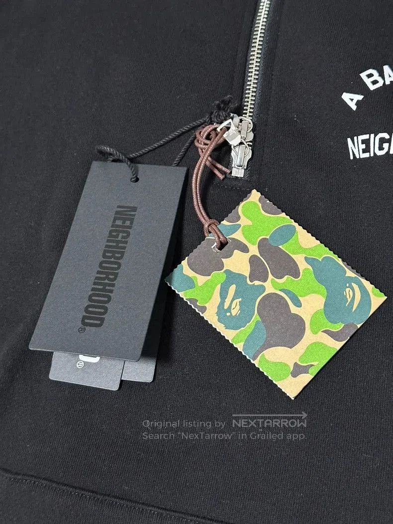 Bape NEIGHBORHOOD x BAPE Shark Hoodie. Size US L / EU 52-54 / 3 - 3 Thumbnail