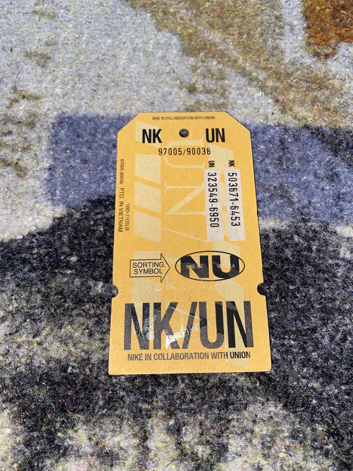 Nike × Union LA Nike Union Passport Tag Size ONE SIZE - 2 Thumbnail