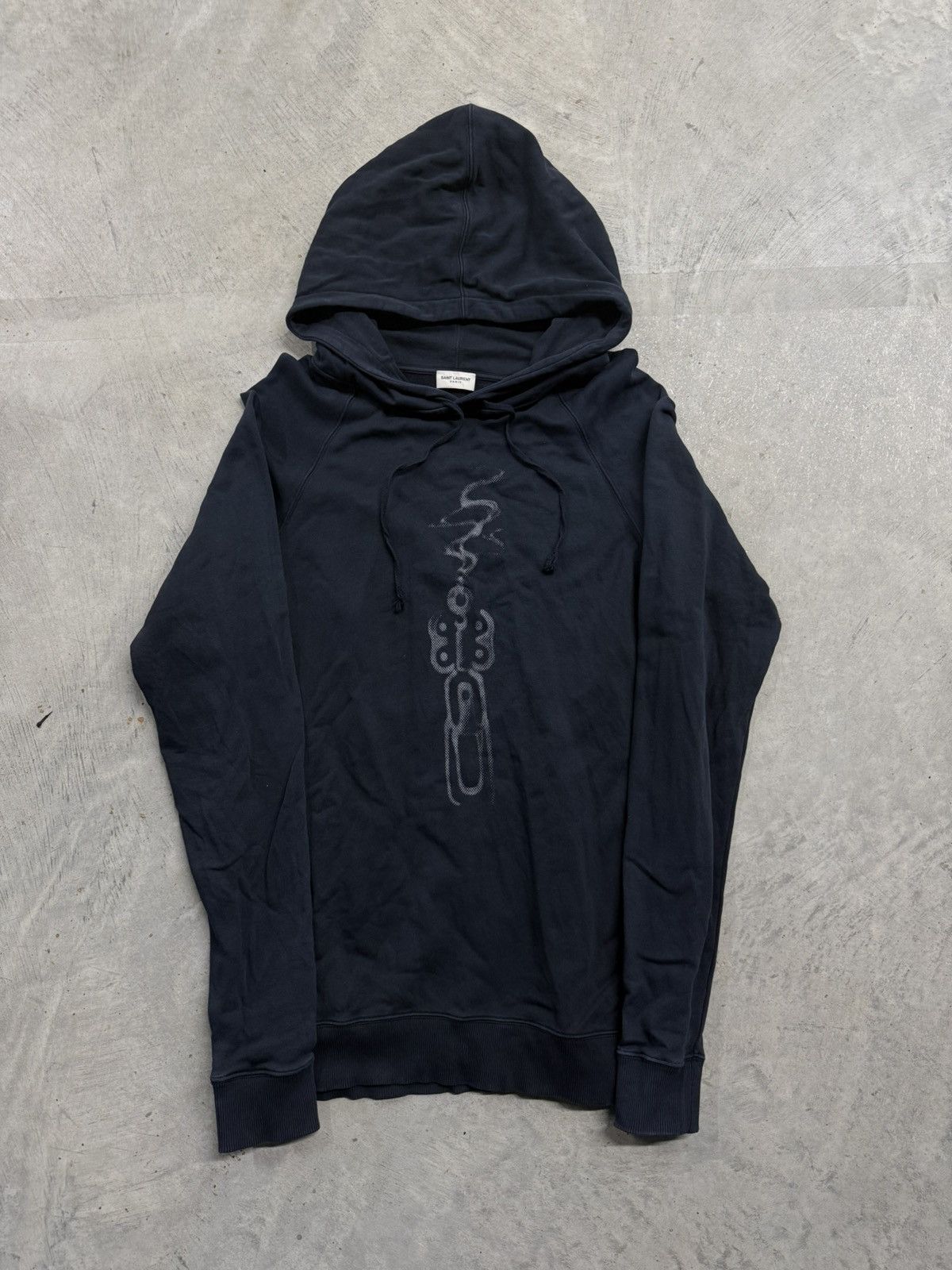 Saint Laurent Paris Saint Laurent F/W18 Smoking Gun Hoodie Size US L / EU 52-54 / 3 - 1 Thumbnail