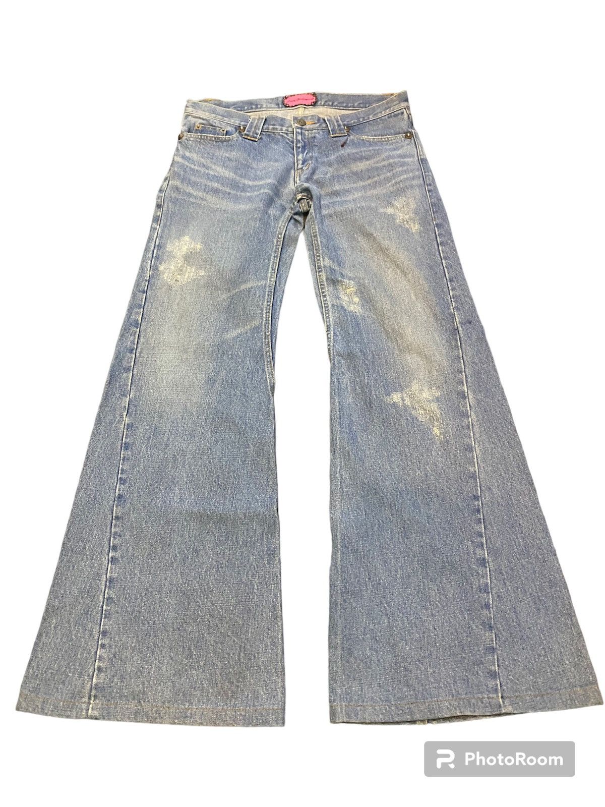 Hysteric Glamour × Japanese Brand Flare jeans Grace Continental Island Japan 🇯🇵 boot Cut Size 32" / US 10 / IT 46 - 2 Thumbnail