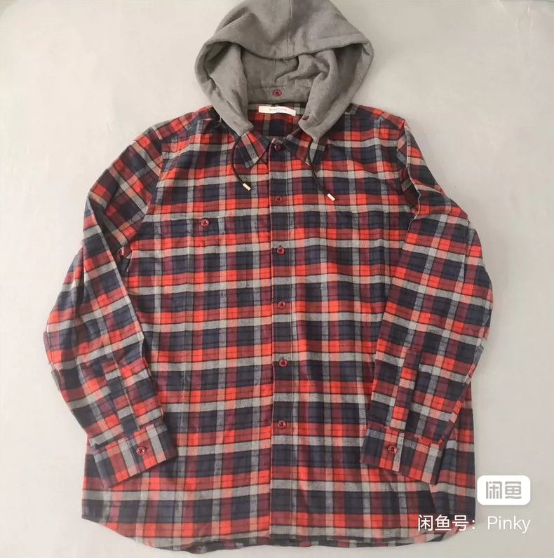 Givenchy Givenchy Gingham Men's Shirt Size US L / EU 52-54 / 3 - 1 Thumbnail