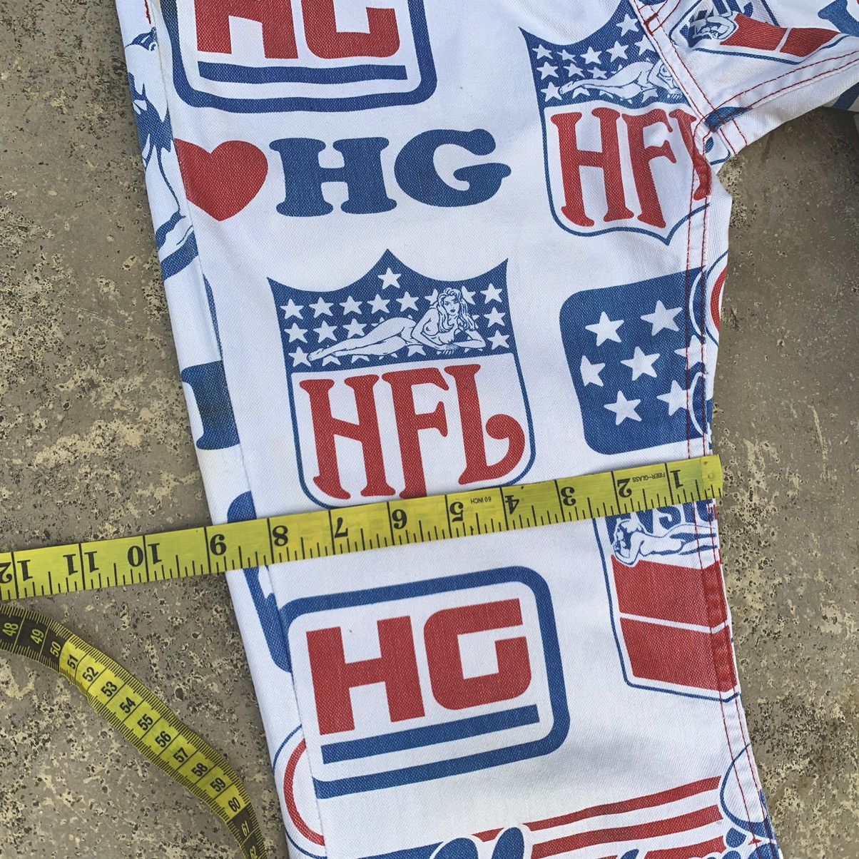 Hysteric Glamour × If Six Was Nine × Seditionaries Skateboard Hysteric glamour Denim Flared Jeans Size 27" / US 4 / IT 40 - 14 Thumbnail