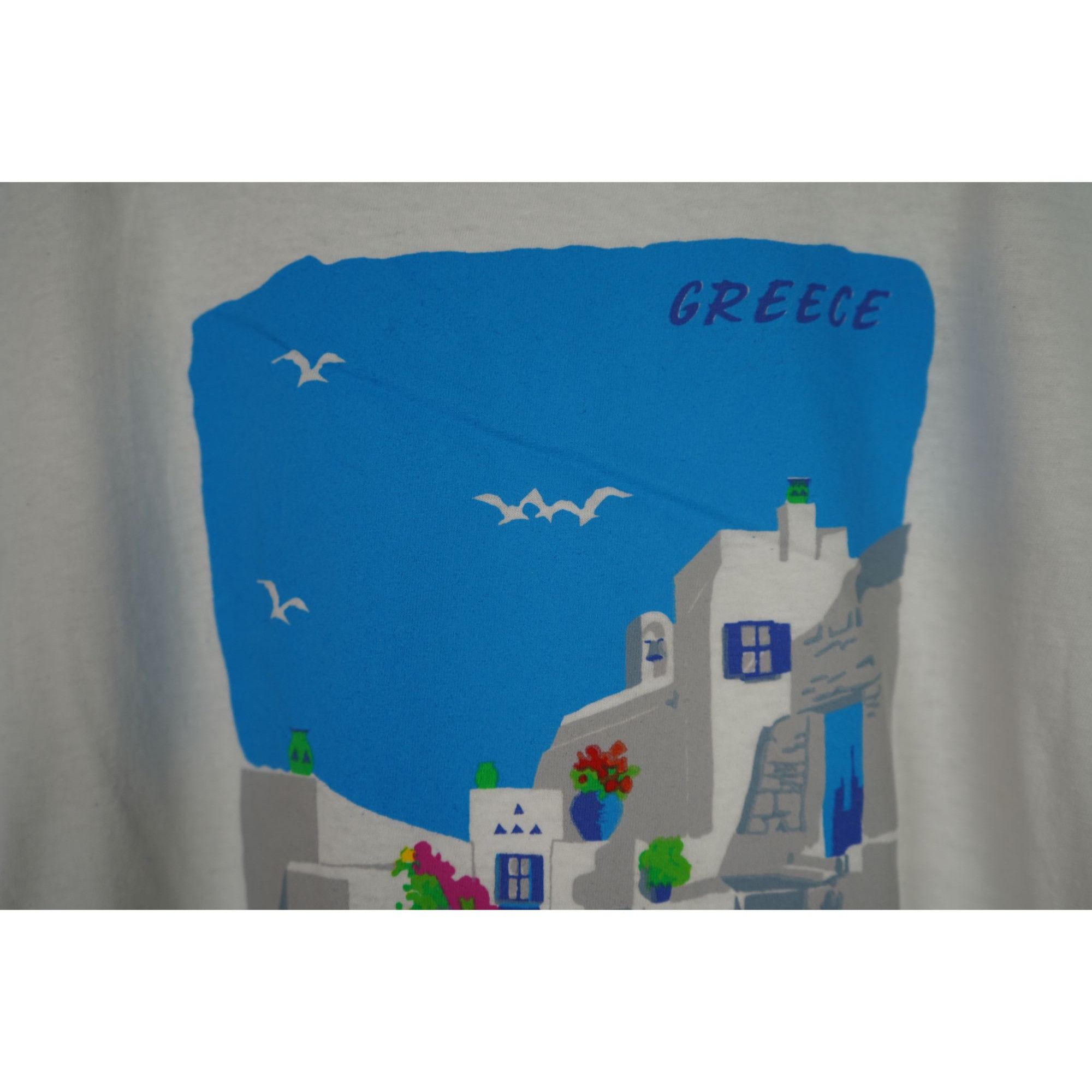 Other Greece Mykonos Souvenir Location Tshirt Women's L #412 Size L / US 10 / IT 46 - 4 Thumbnail