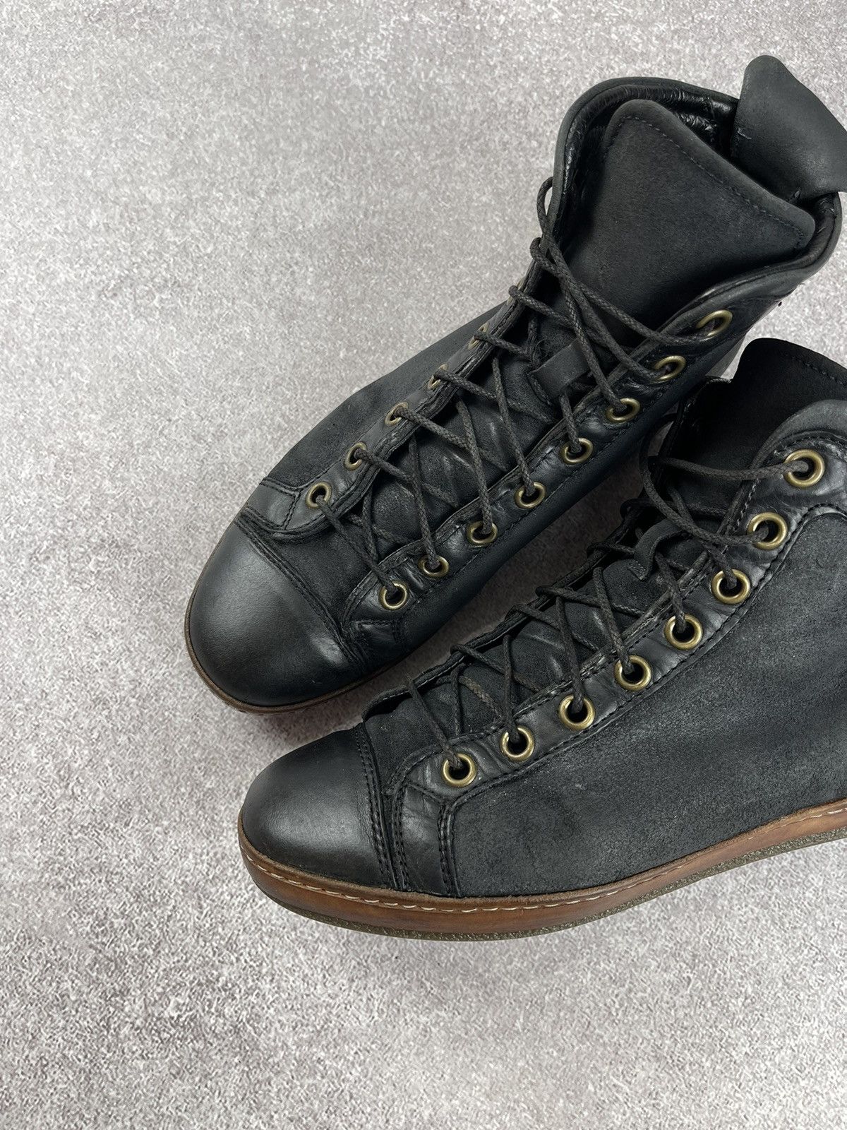 Dirk Bikkembergs Vintage Dirk Bikkembergs Leather Boots Size 41 Size US 8 / EU 41 - 3 Thumbnail