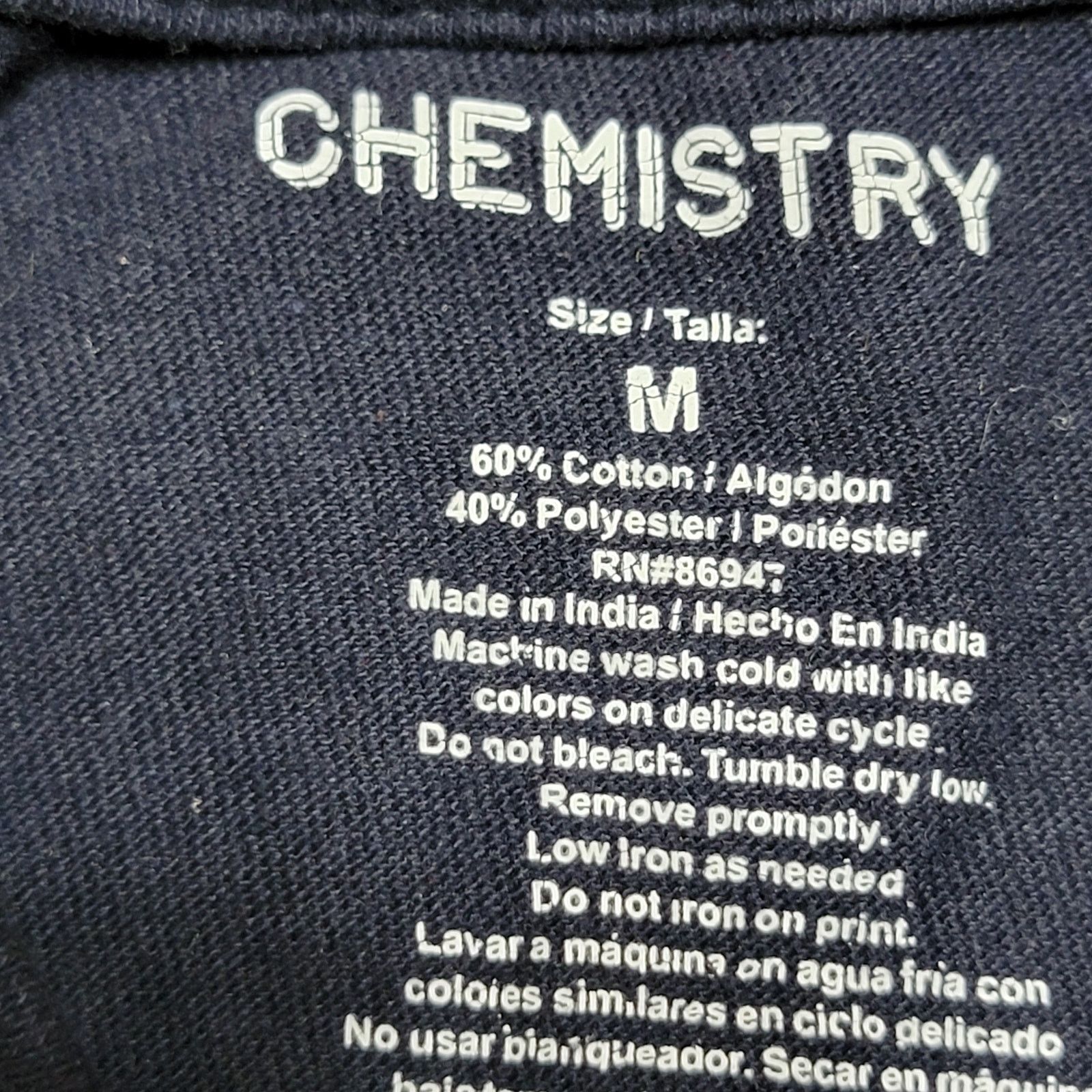 Chemistry Chemistry Unisex Tee Death World Domination - Size Medium Size US M / EU 48-50 / 2 - 4 Thumbnail