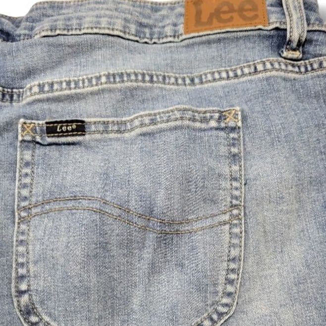 Lee Lee Shorts Womens 20 Blue Size W40 L10 Regular Fit Bermuda Mid Rise Denim Size 42" / US 20 - 4 Thumbnail