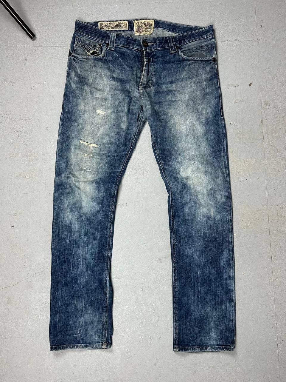 Affliction Crazy vintage y2k cyber grunge skater baggy faded archive Size US 38 / EU 54 - 2 Thumbnail