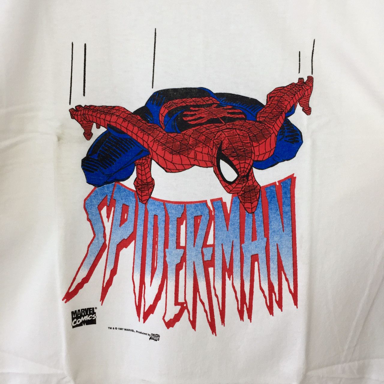 Vintage VINTAGE 1997 MARVEL COMICS SPIDER-MAN TEE Size US L / EU 52-54 / 3 - 3 Thumbnail