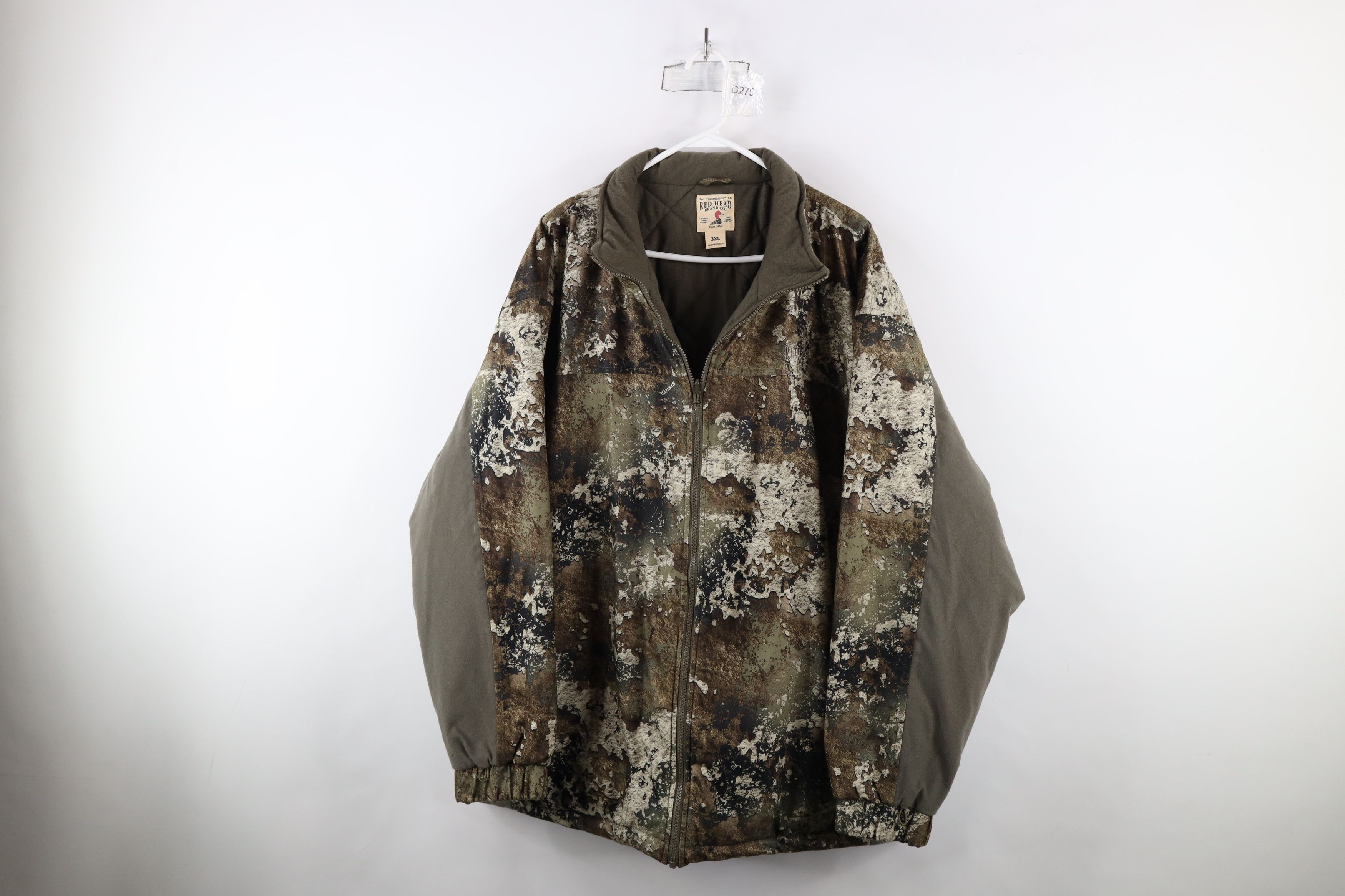 Vintage Vintage Streetwear Quilted Strata Camouflage Full Zip Jacket Size US XXL / EU 58 / 5 - 1 Thumbnail
