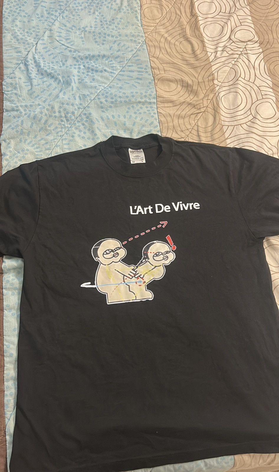 Vintage L’Art De Vivre TEE CRAFT Size US L / EU 52-54 / 3 - 3 Thumbnail