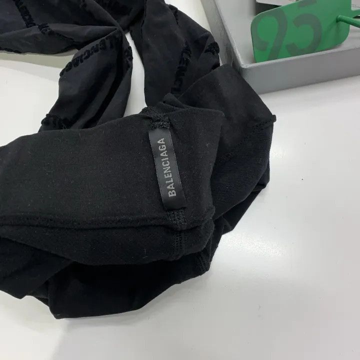 Balenciaga Balenciaga Balenciaga Solid Color Leggings -2507 Size US 26 / EU 42 - 4 Thumbnail