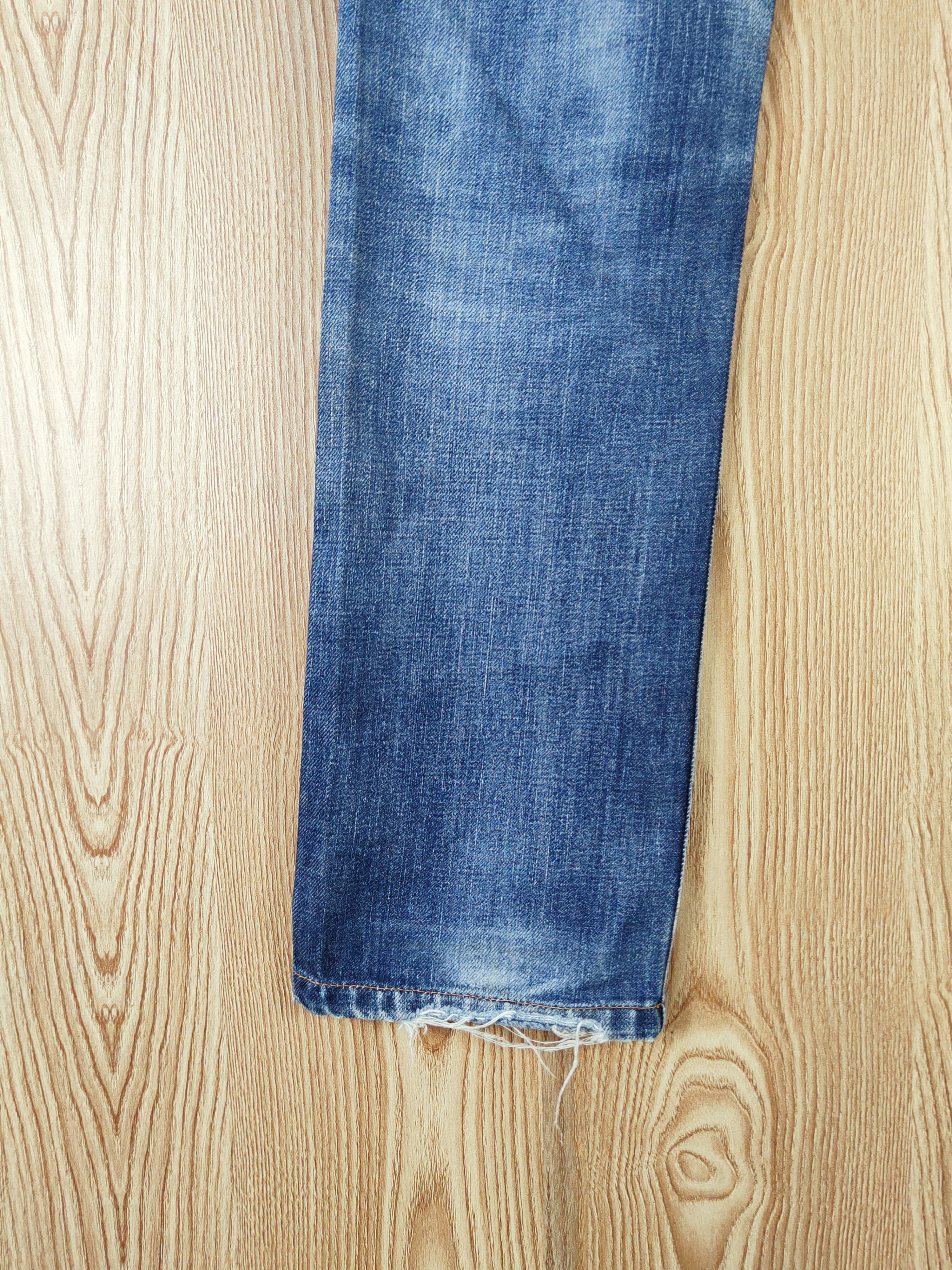Edwin Edwin Blue Distressed Ripped Denim Jeans #W230 Size US 26 / EU 42 - 9 Thumbnail