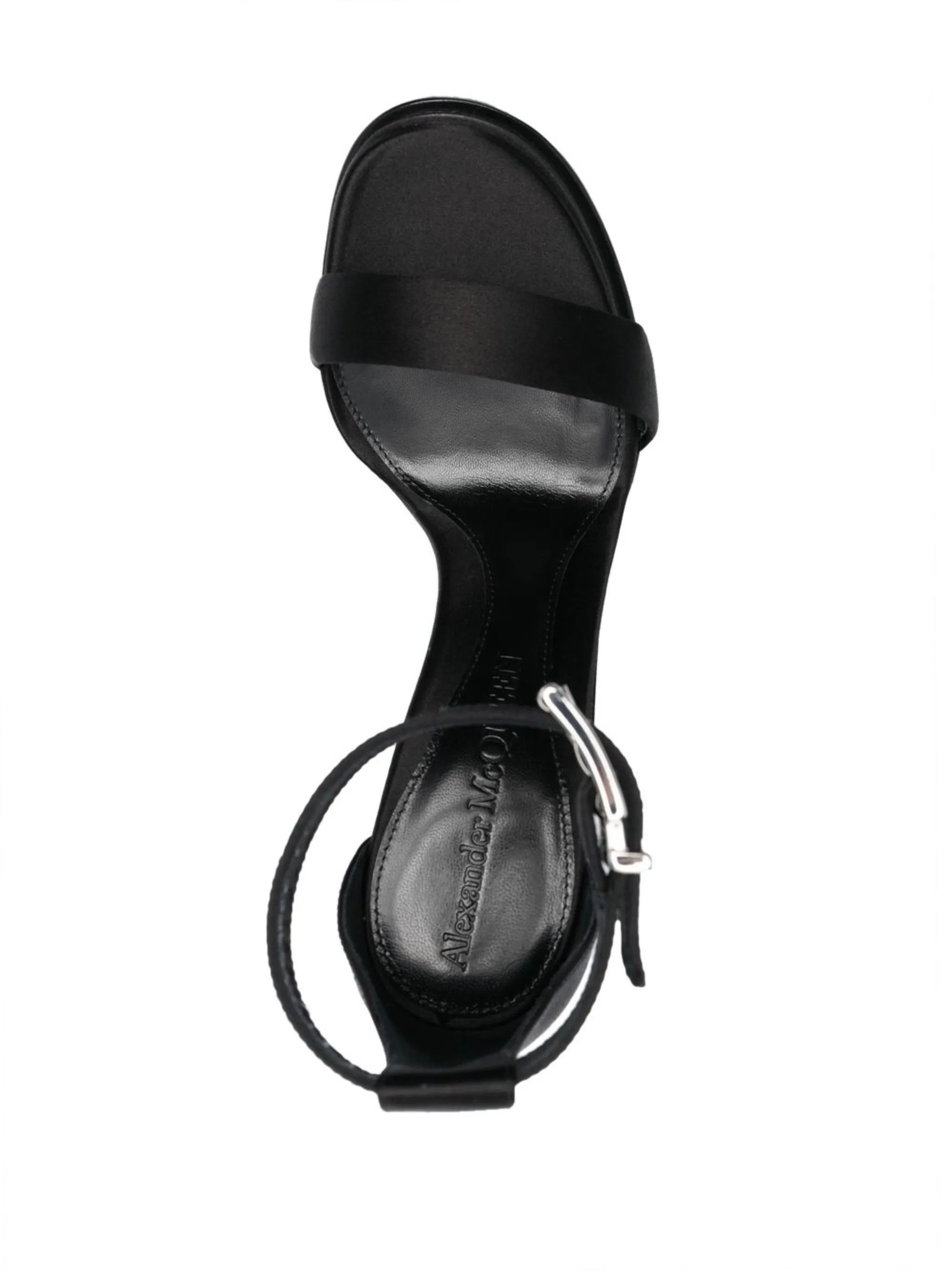 Alexander McQueen o1y0225 Sandals in Black Size US 9 / IT 39 - 4 Thumbnail