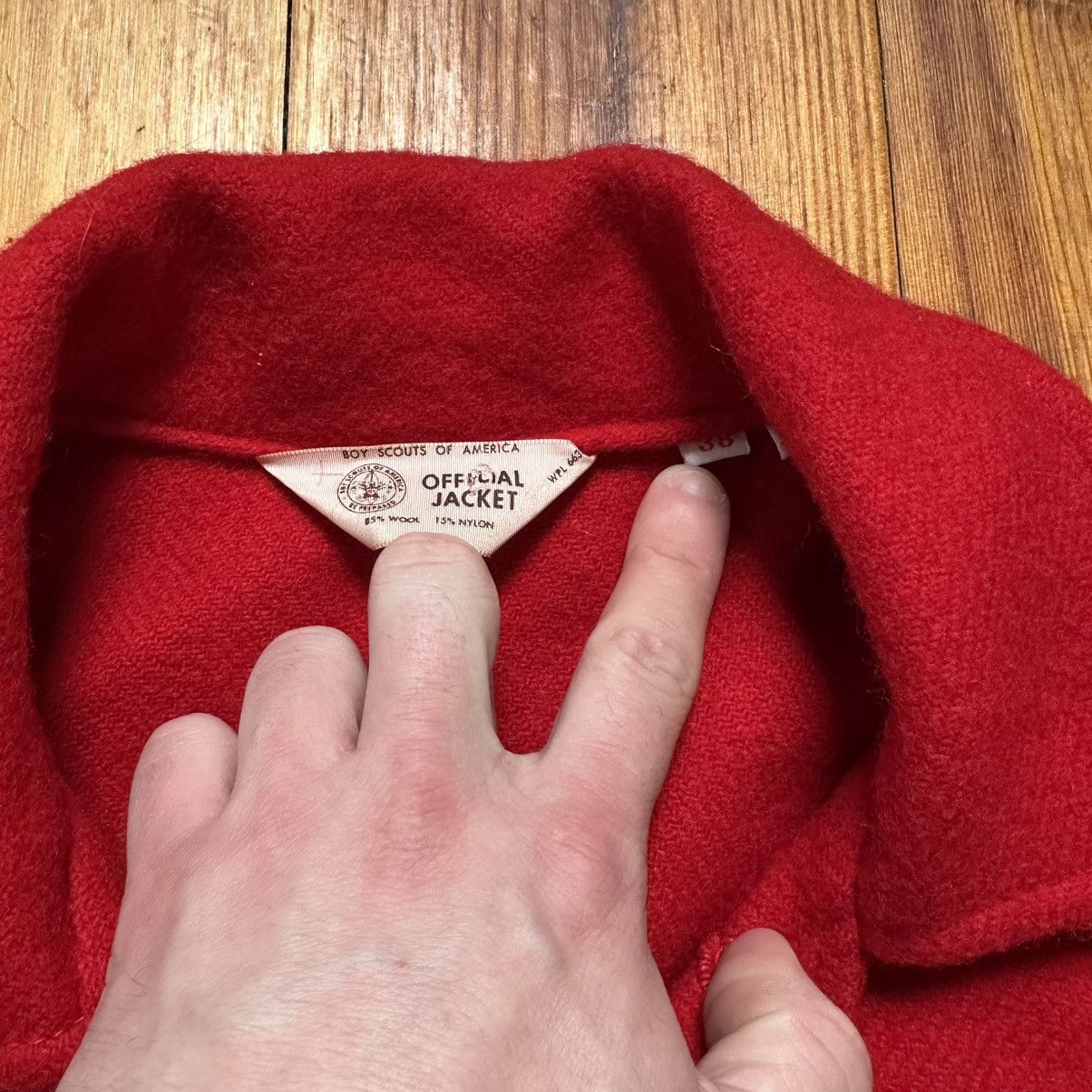 Vintage Vintage 80s Boy Scout Wool Jacket Size US L / EU 52-54 / 3 - 5 Thumbnail