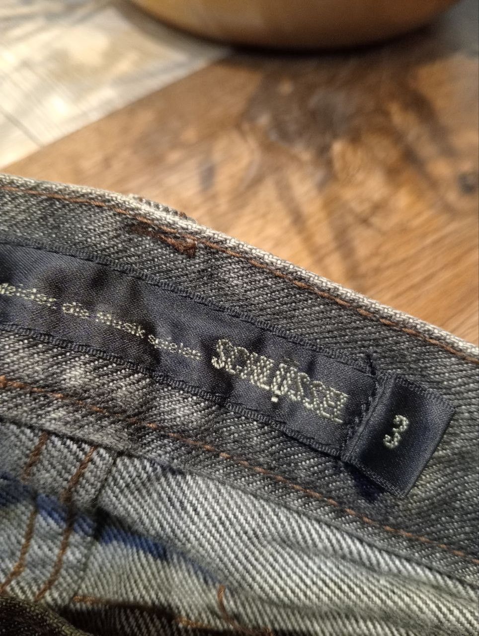 Schlussel JAPANESE SCHLUSSEL DISTRESSED DENIM PANTS Size US 32 / EU 48 - 8 Thumbnail