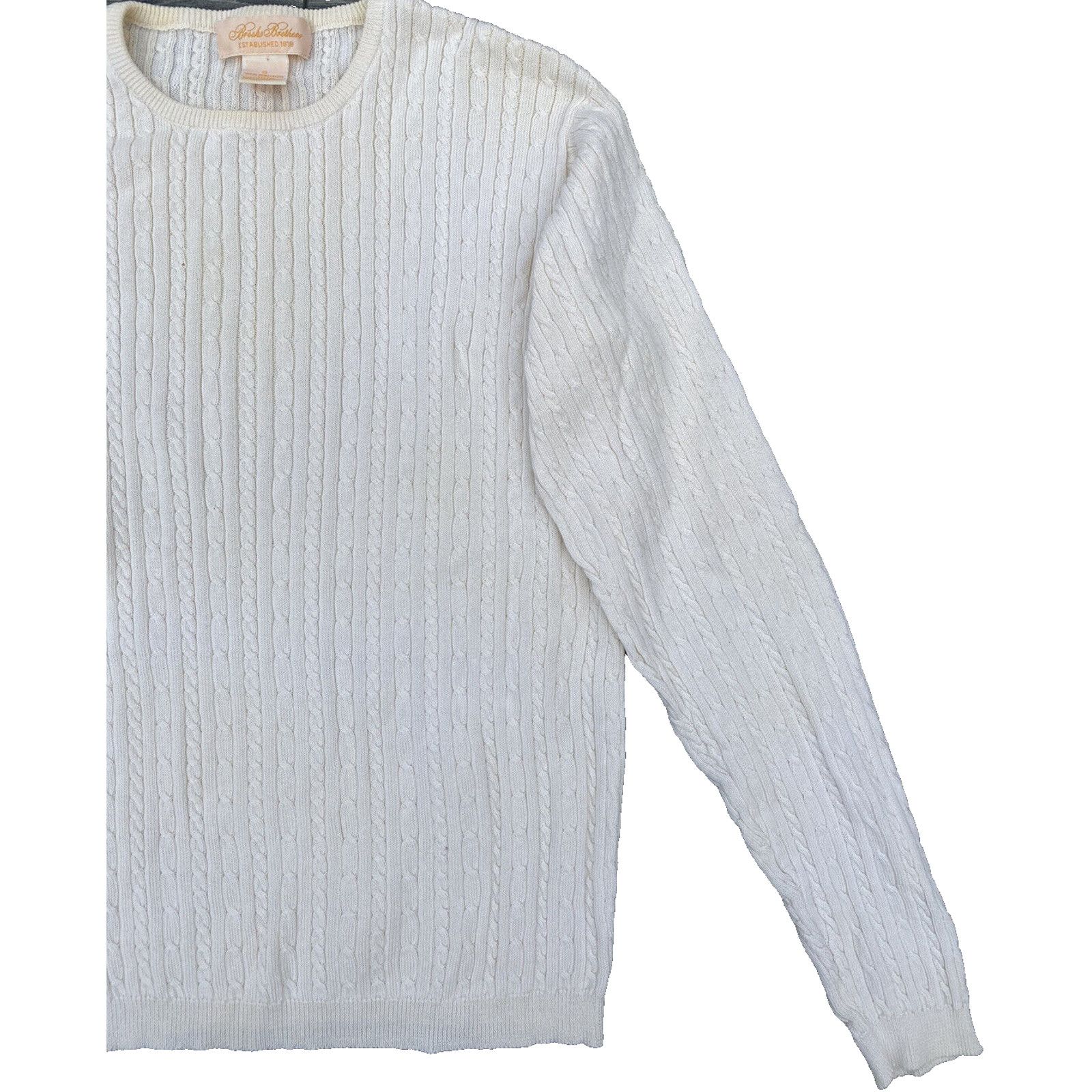 Brooks Brothers Brooks Brothers cotton knit top crewneck A000244 Size S / US 4 / IT 40 - 6 Thumbnail
