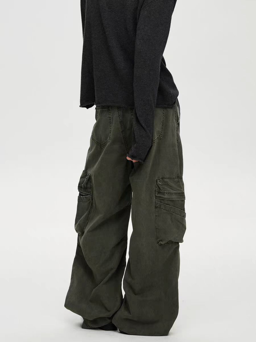 Jean Green relaxed-fit cargo pants Size US 34 / EU 50 - 3 Thumbnail