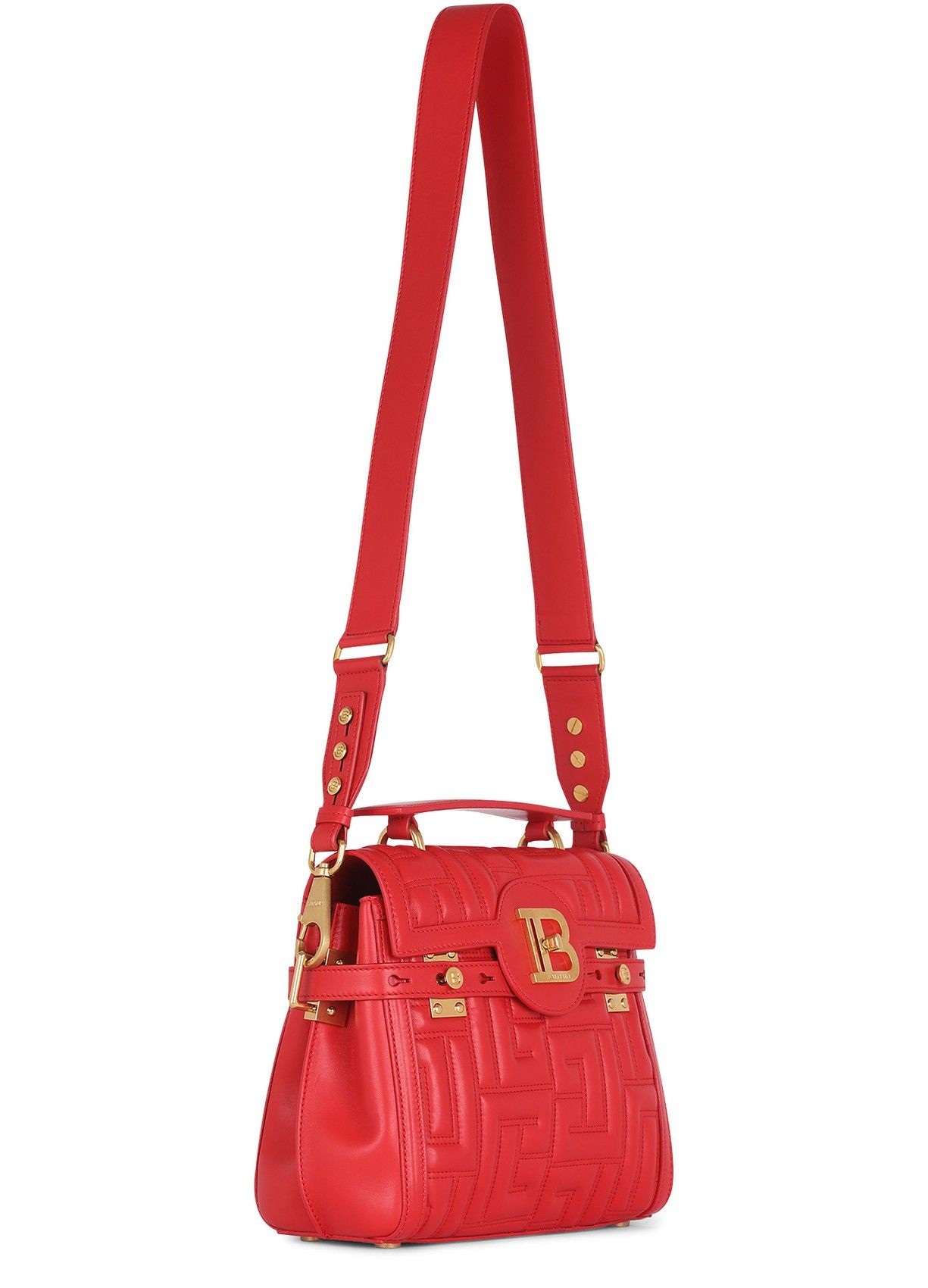 Balmain o1w1db10624 Bag in Red Size ONE SIZE - 2 Thumbnail