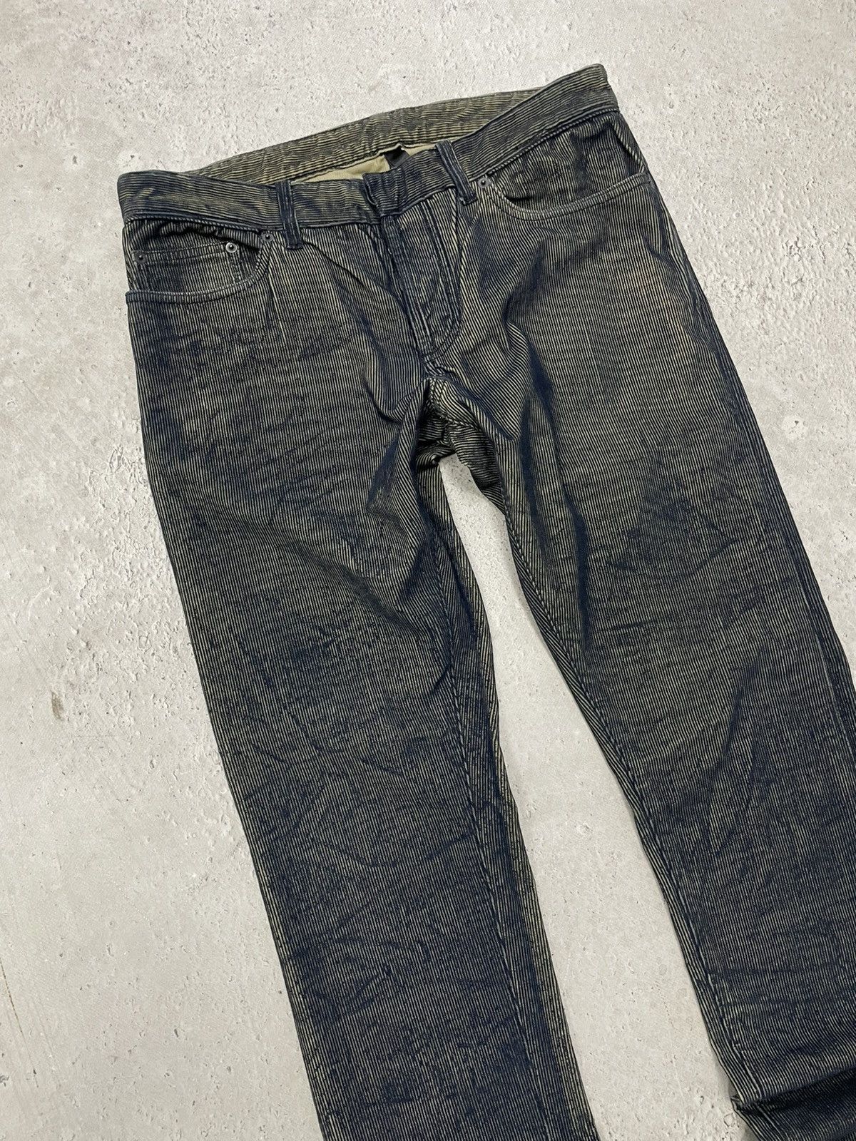 Balenciaga Balenciaga velvet corduroy archive slim pants Size US 33 - 2 Thumbnail