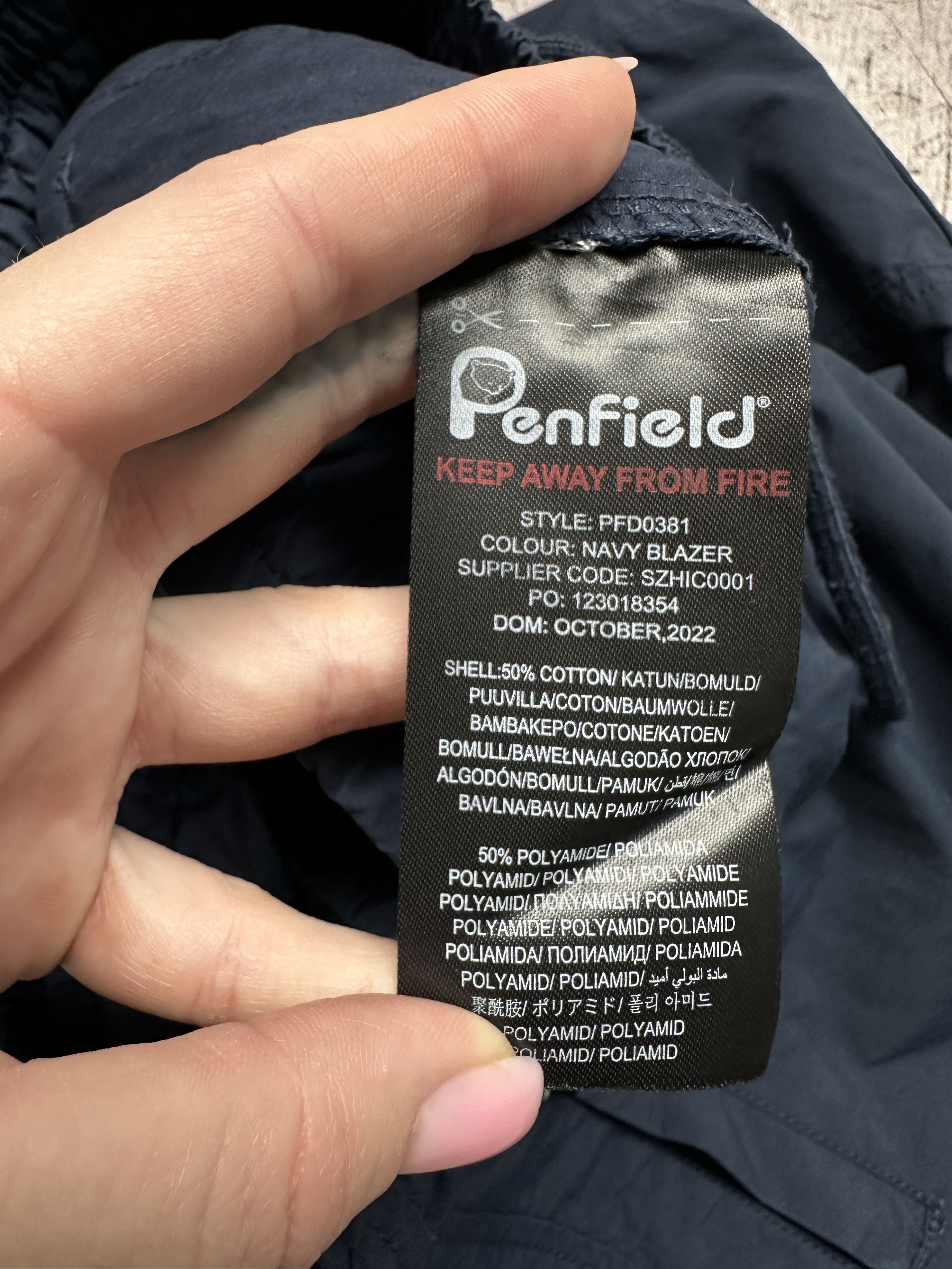 Penfield Penfield Mens Nylon Cargo Shorts Size US 34 / EU 50 - 5 Thumbnail