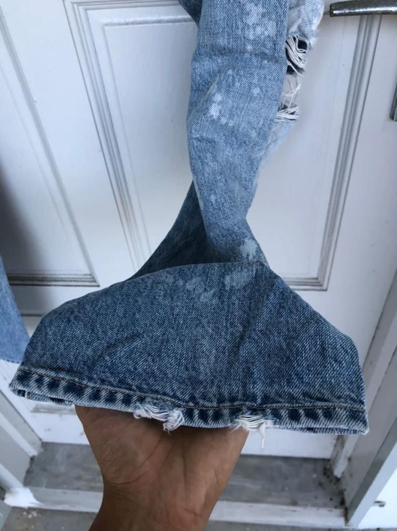 4GSELLER Very Rare Distressed denim brand Alternative RNA Verna inc Size US 33 - 15 Thumbnail