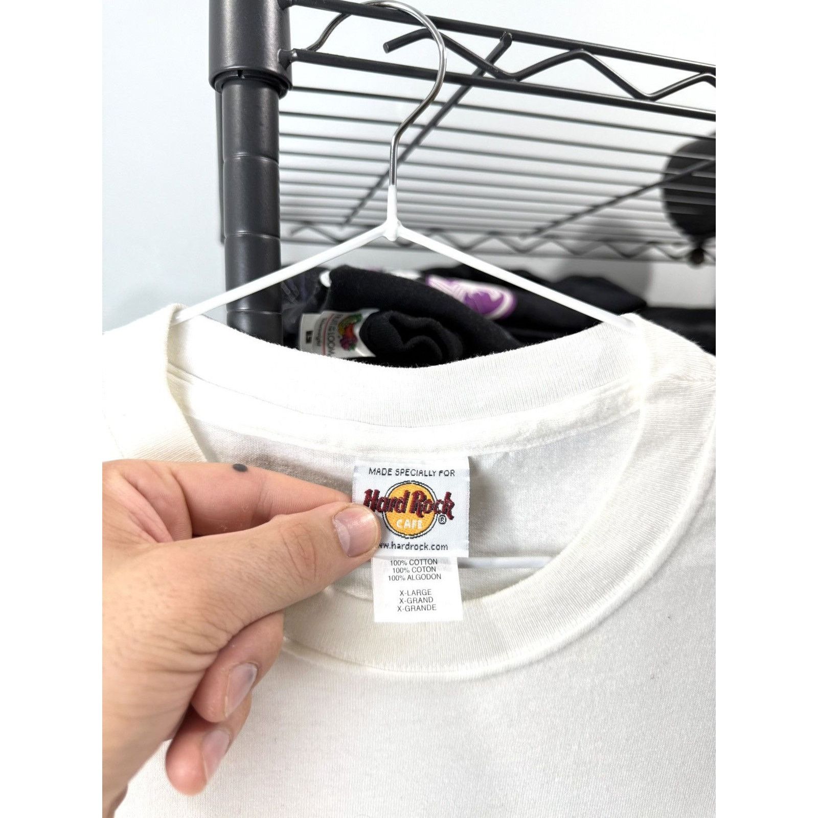 Hard Rock Cafe Vintage 1990’s Hard Rock Cafe Toronto T Shirt Size US XL / EU 56 / 4 - 5 Thumbnail