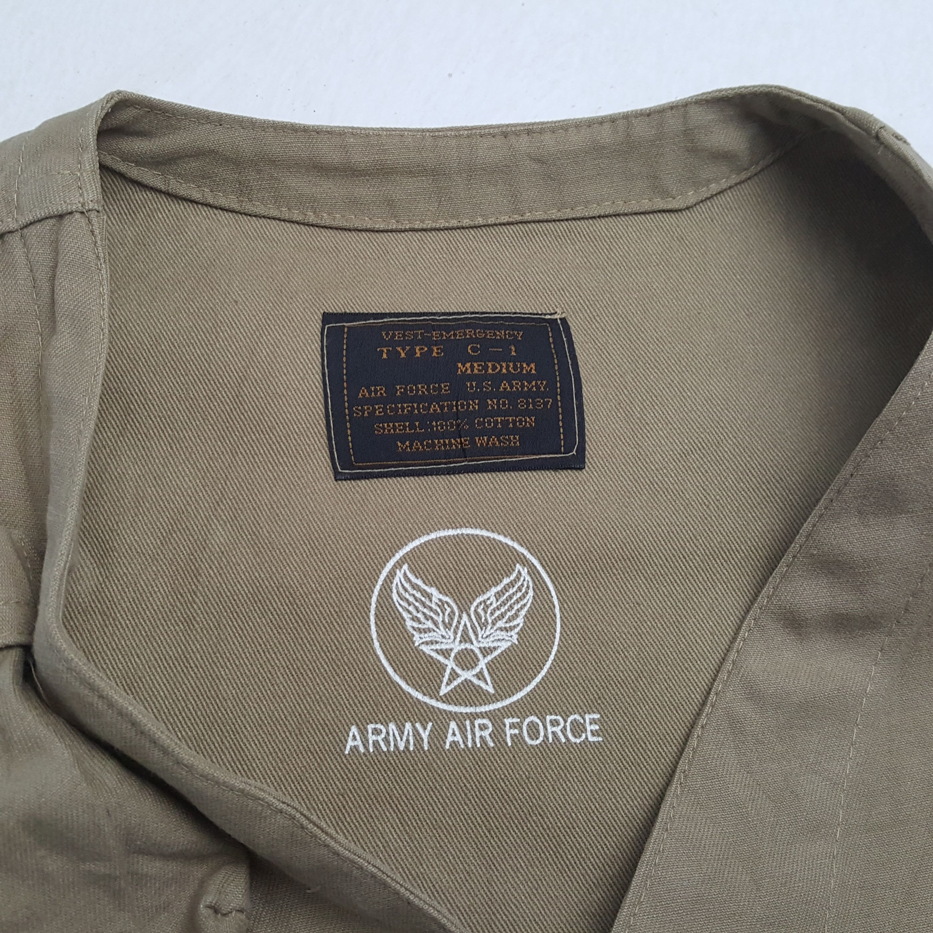 Vintage Vintage ARMY AIR FORCE American Military Vest Size US M / EU 48-50 / 2 - 7 Thumbnail