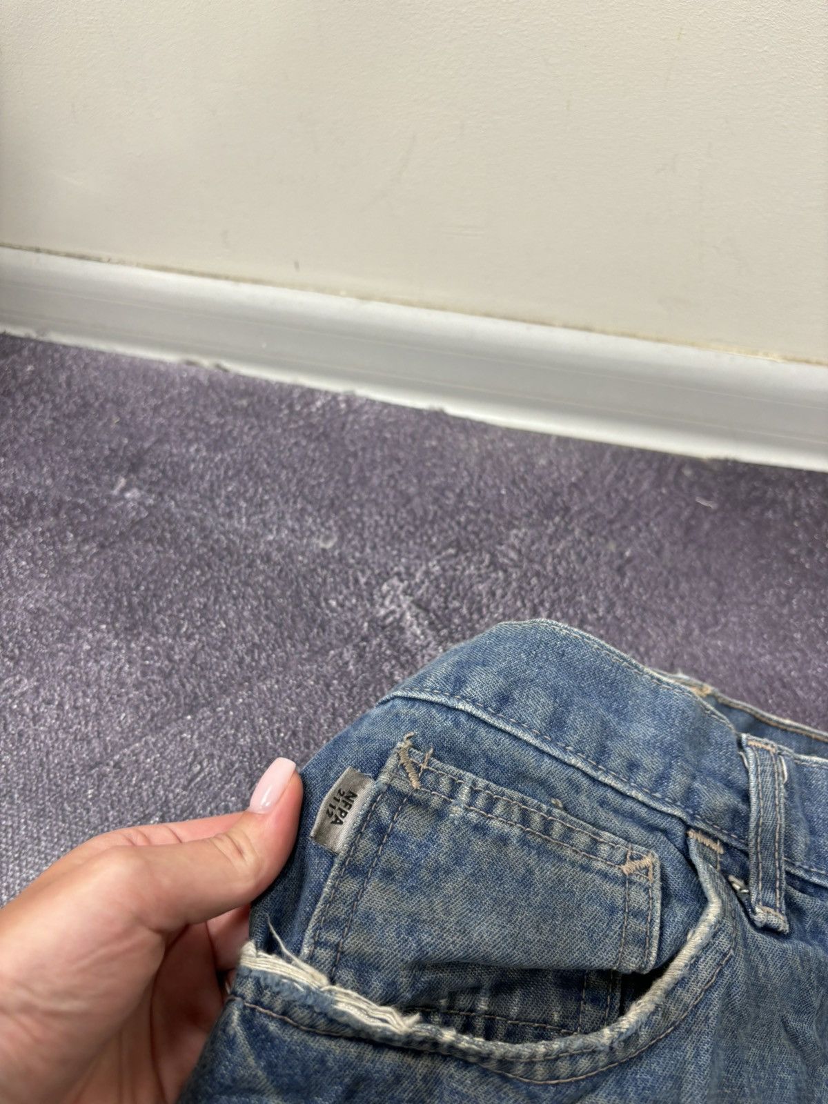 Carhartt Vintage 90s Carhartt Flame Resistant USA Work Denim Jeans Size US 40 / EU 56 - 13 Thumbnail