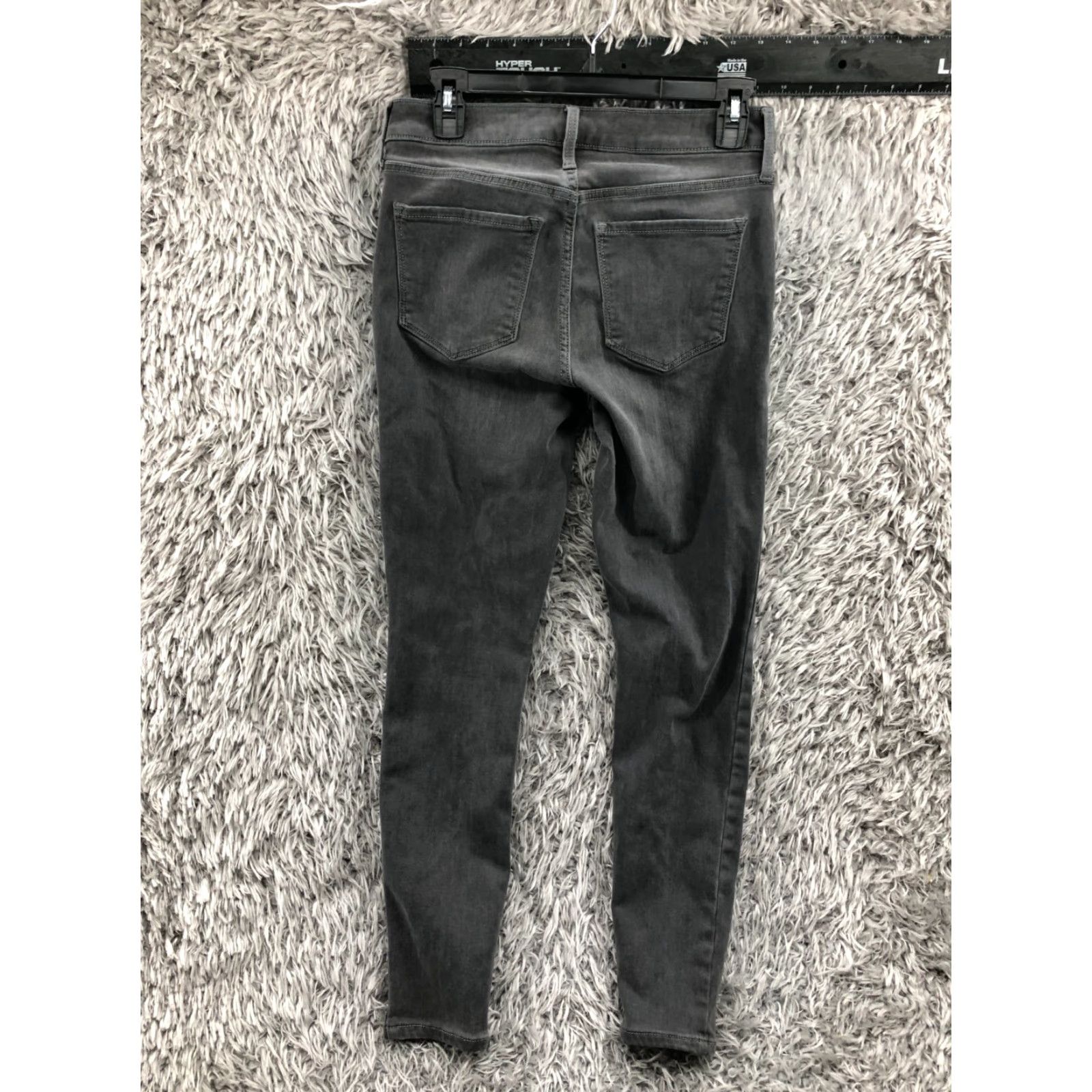 Old Navy Old Navy High Rise Super Skinny Jeans Size 6 Womens Medium Wash Gray Jeans Size 28" / US 6 / IT 42 - 5 Thumbnail