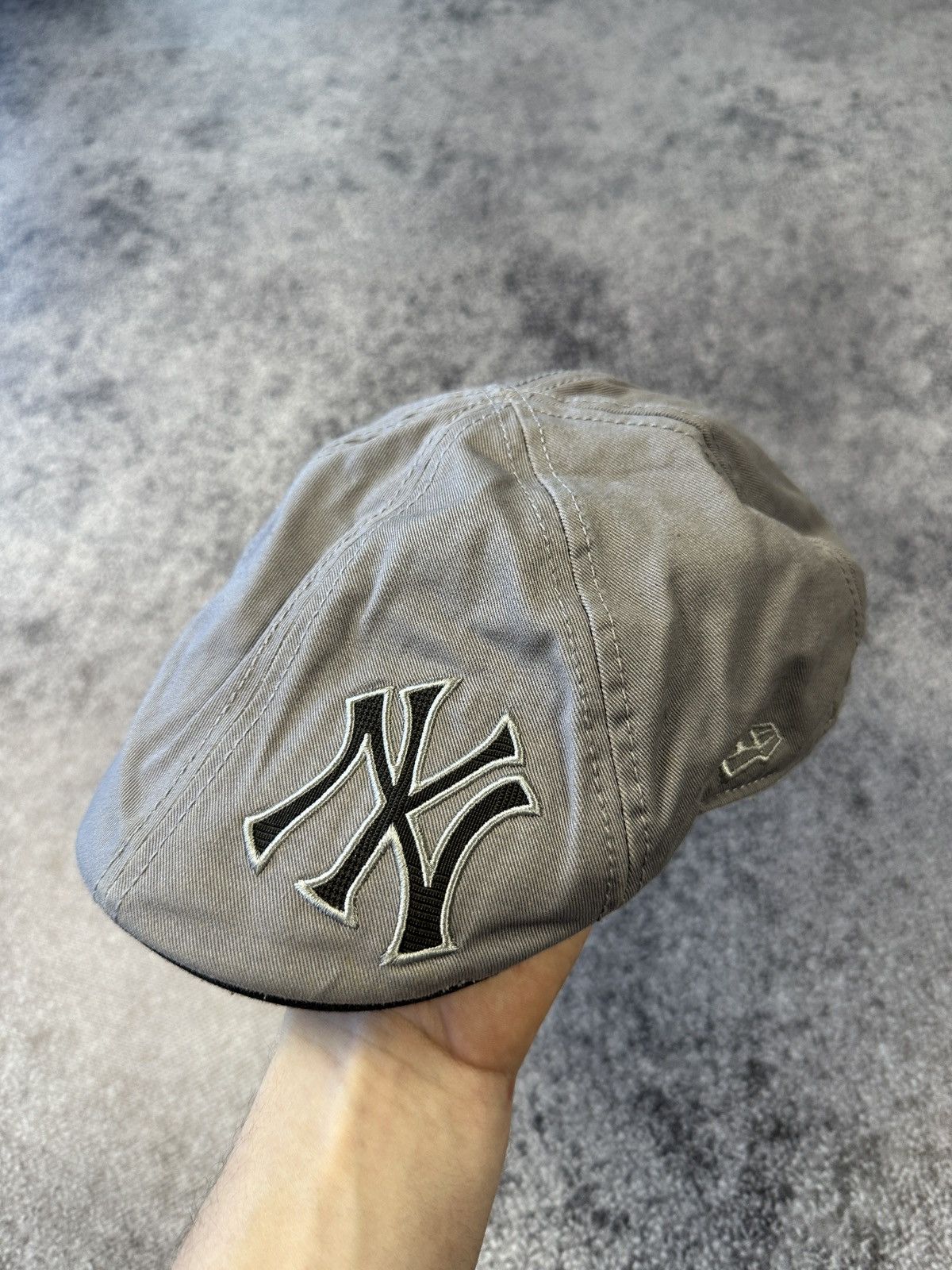 New Era New York Yankees Streetwear Vintage Flat Cap New Era New York Yankees Rare USA Casual VT Grailed