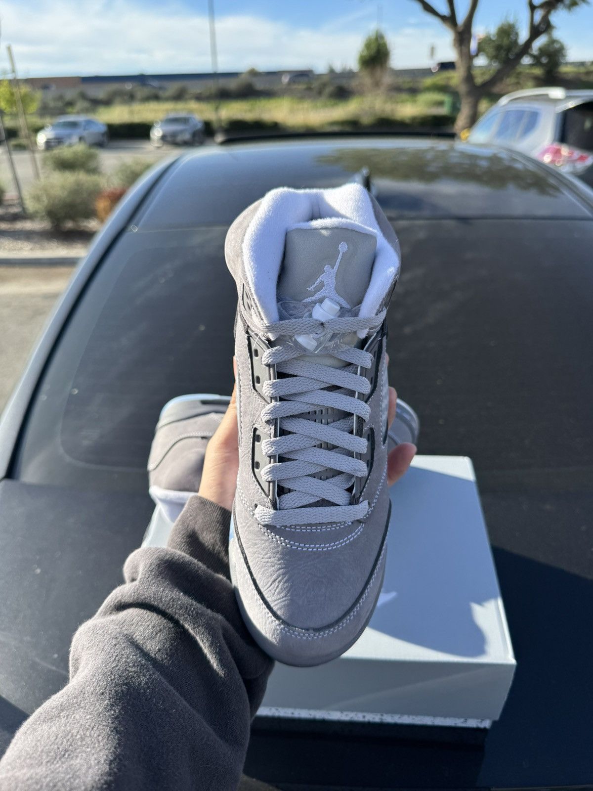 Jordan Brand Jordan 5 Retro Wolf Grey GS 5Y 2026 NEW FAST SHIPPING Size US 6.5 / IT 36.5 - 5 Thumbnail