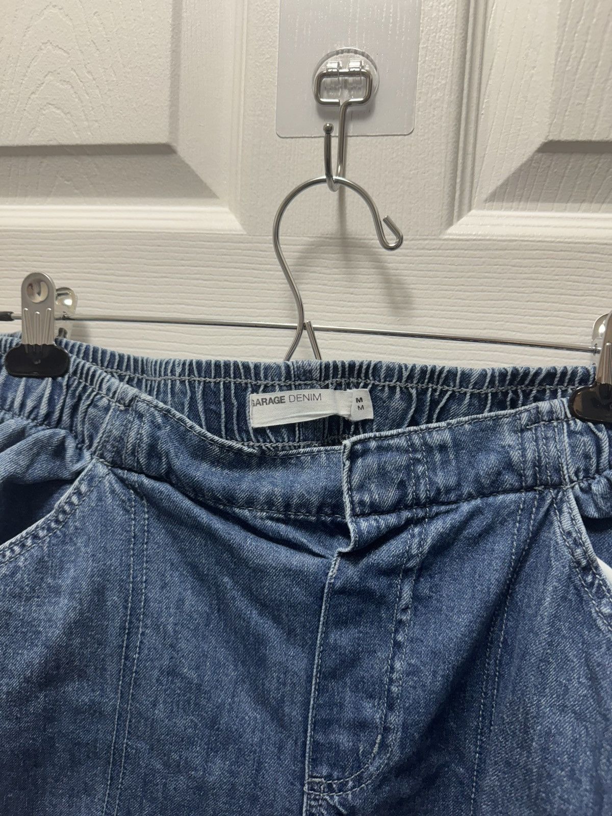 Tripp NYC Garage Denim Jeans Strap TrippNYC Inspired Cargo Pants Size US 32 / EU 48 - 5 Thumbnail