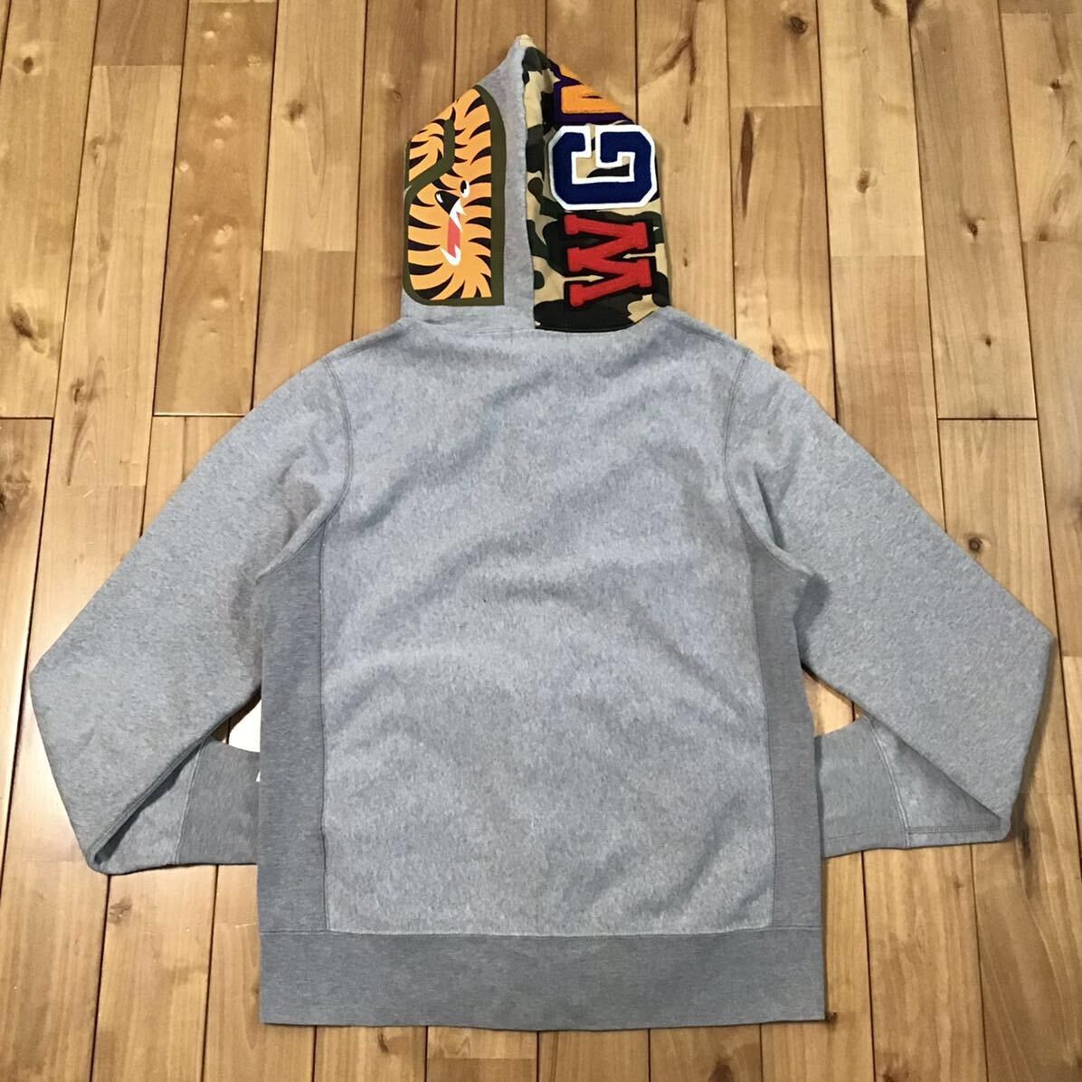 Bape BAPE Shark full zip hoodie 1st camo yellow a bathing ape Size US M / EU 48-50 / 2 - 3 Thumbnail