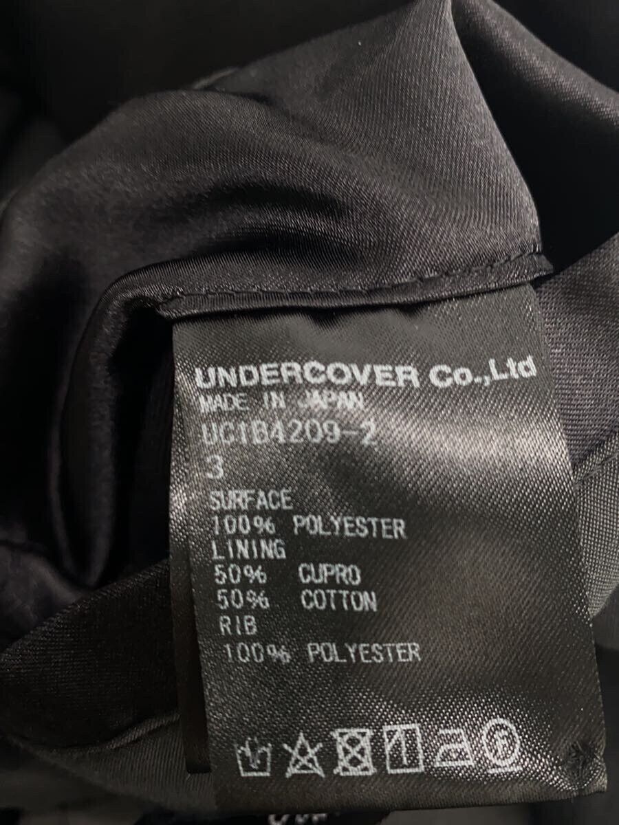 Undercover UC Flowernoise Emb Poly Stadium Jkt Blouson Black Size US L / EU 52-54 / 3 - 4 Thumbnail