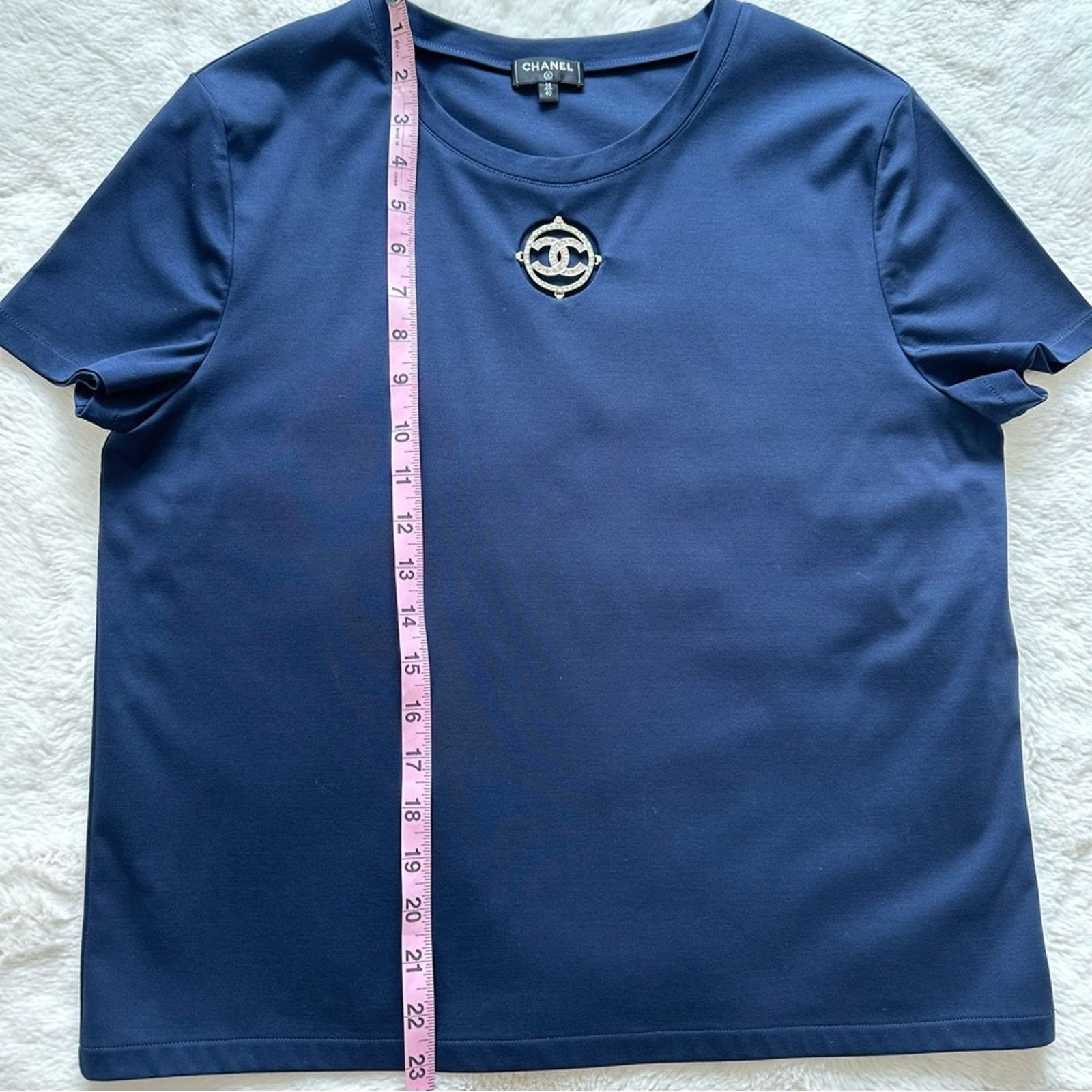 Chanel CHANEL T-shirt size 38/40 FR or 8 US Authentic Retail 1550$ Size M / US 6-8 / IT 42-44 - 11 Thumbnail