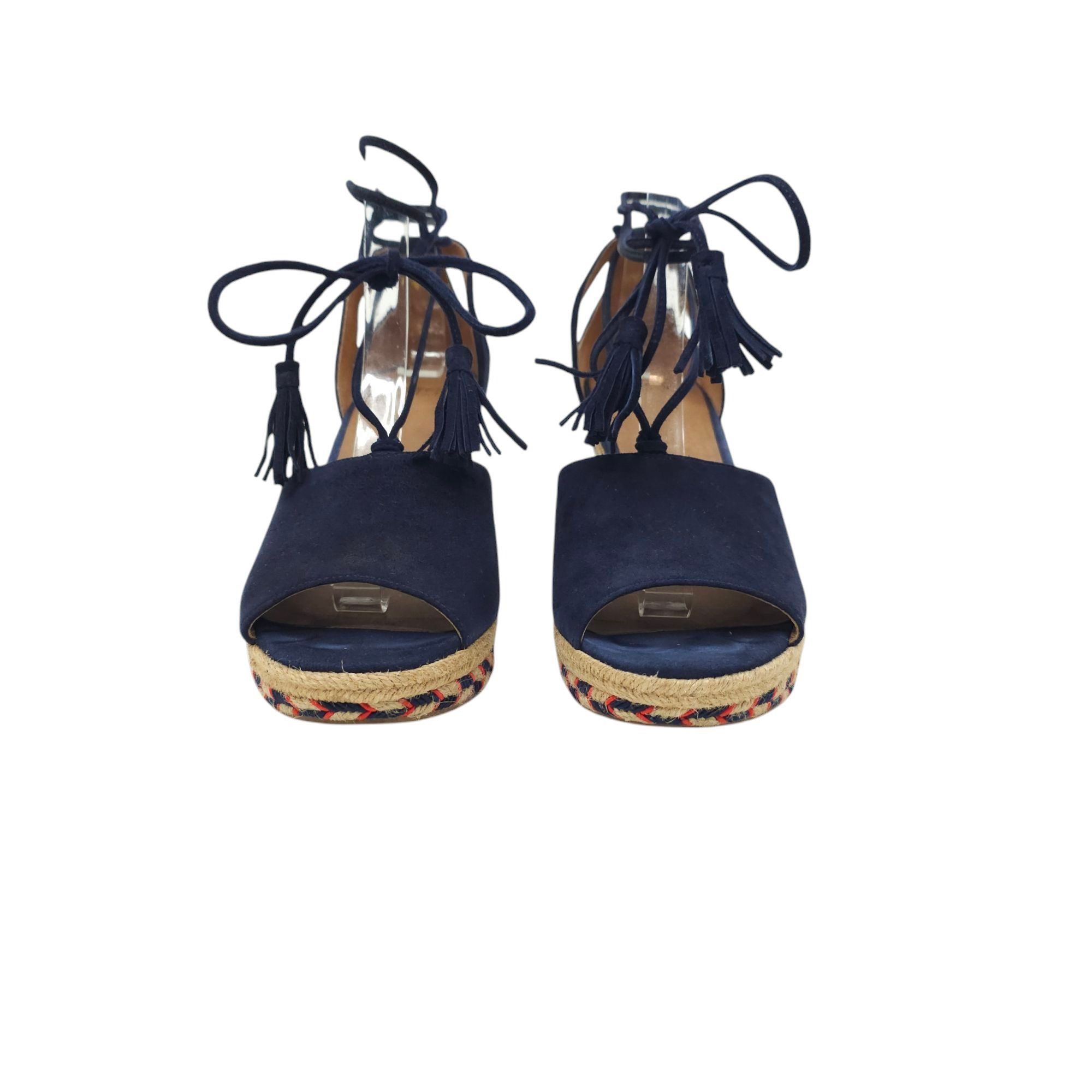 Other Cabi Isla Espadrille Wedge Sandals Womens 8 M Ankle Wrap Size US 8 / IT 38 - 3 Thumbnail