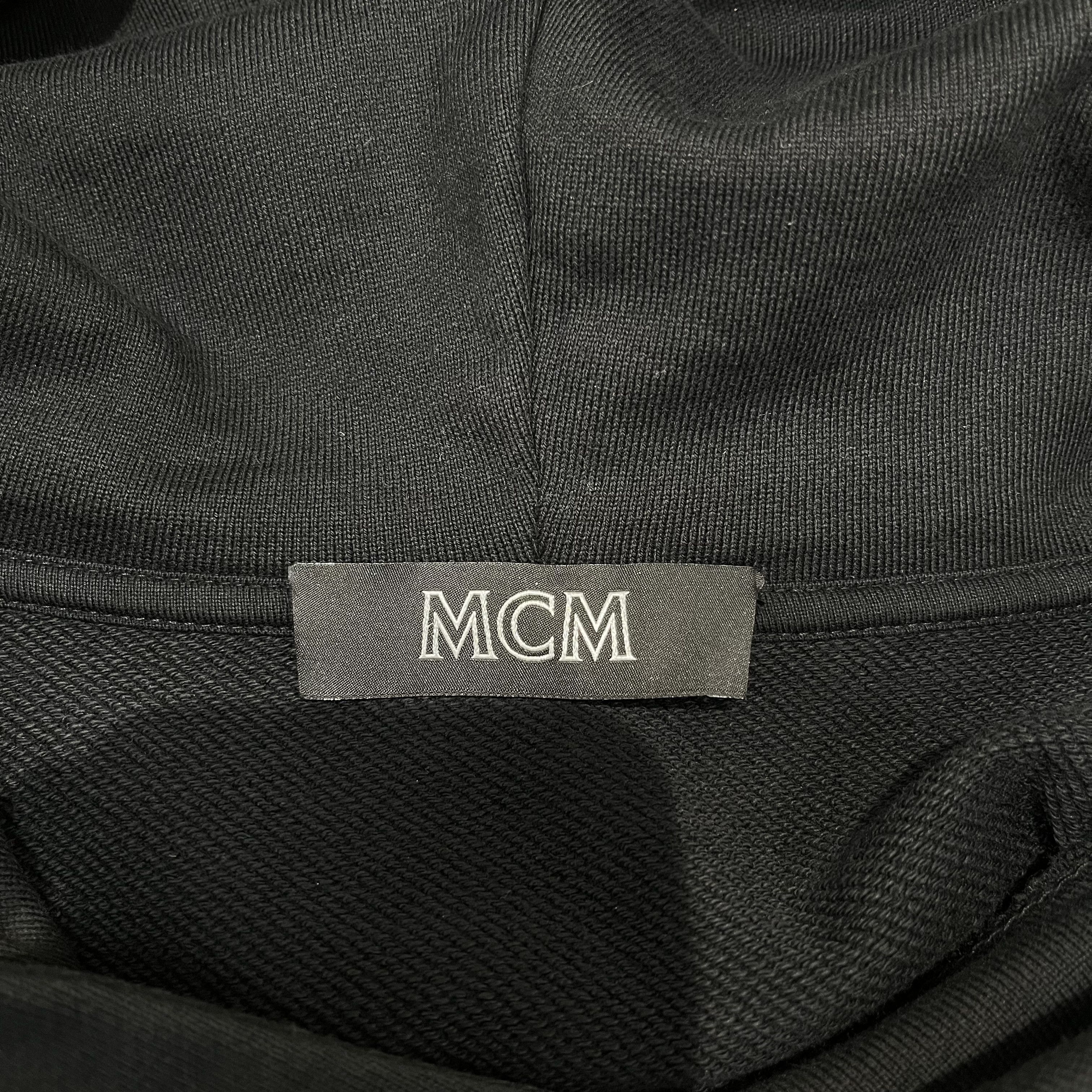 MCM MCM Logo Hoodie Black Size US M / EU 48-50 / 2 - 4 Thumbnail