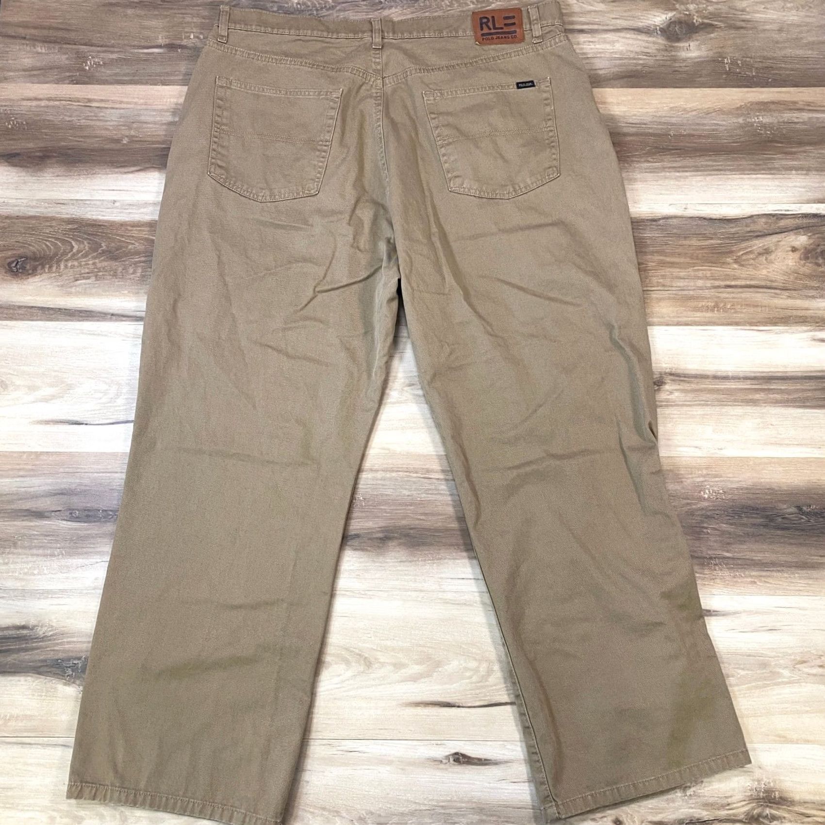 Ralph Lauren Polo Jeans Ralph Lauren Pants Mens 40 Heritage Cotton Straight Leg Tan Khaki Size US L / EU 52-54 / 3 - 8 Thumbnail